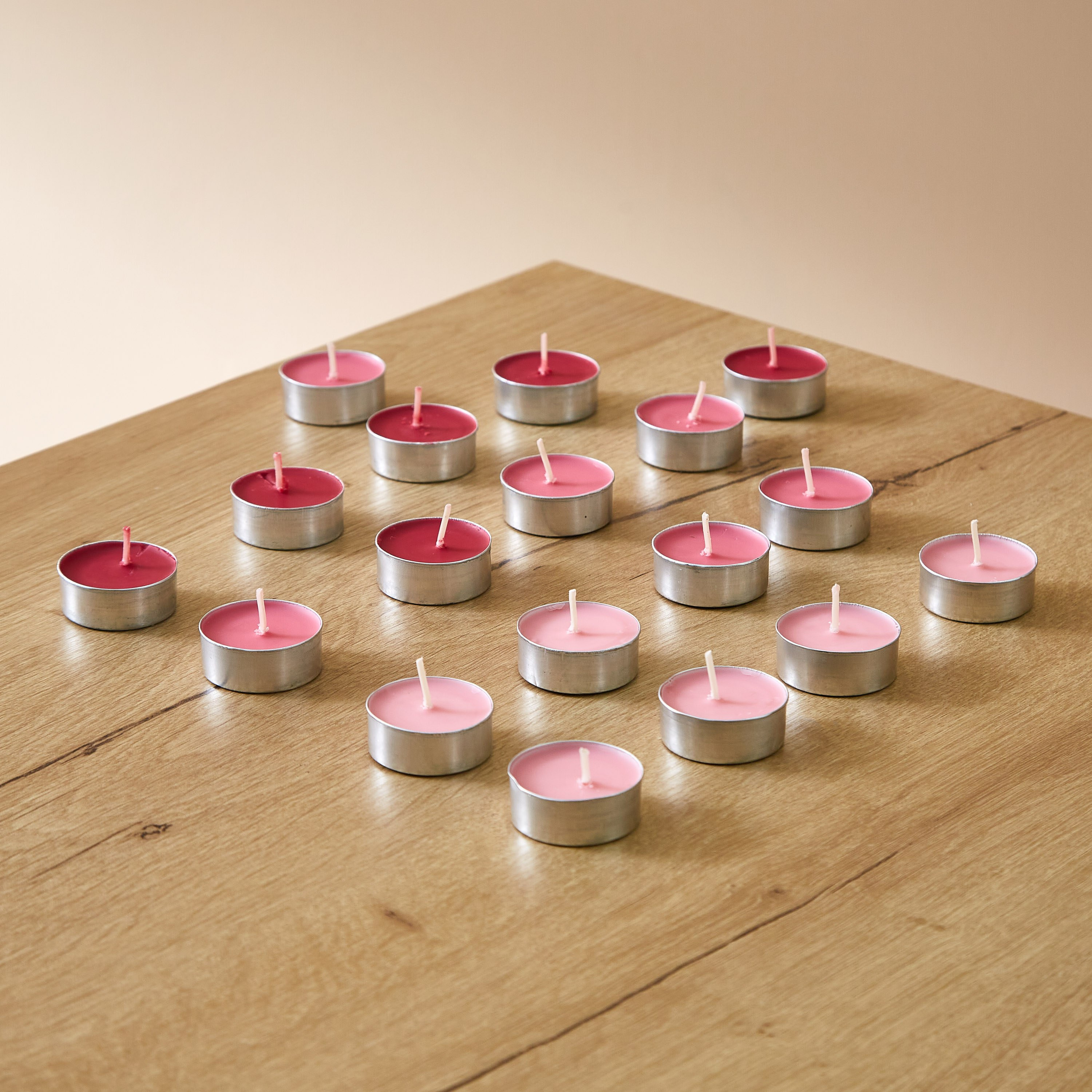 Mia 18-Piece Rose Tealight Candle Set - 24x12x2 cm-hbxhomeware-hbxdecorandfurnishings-image-1