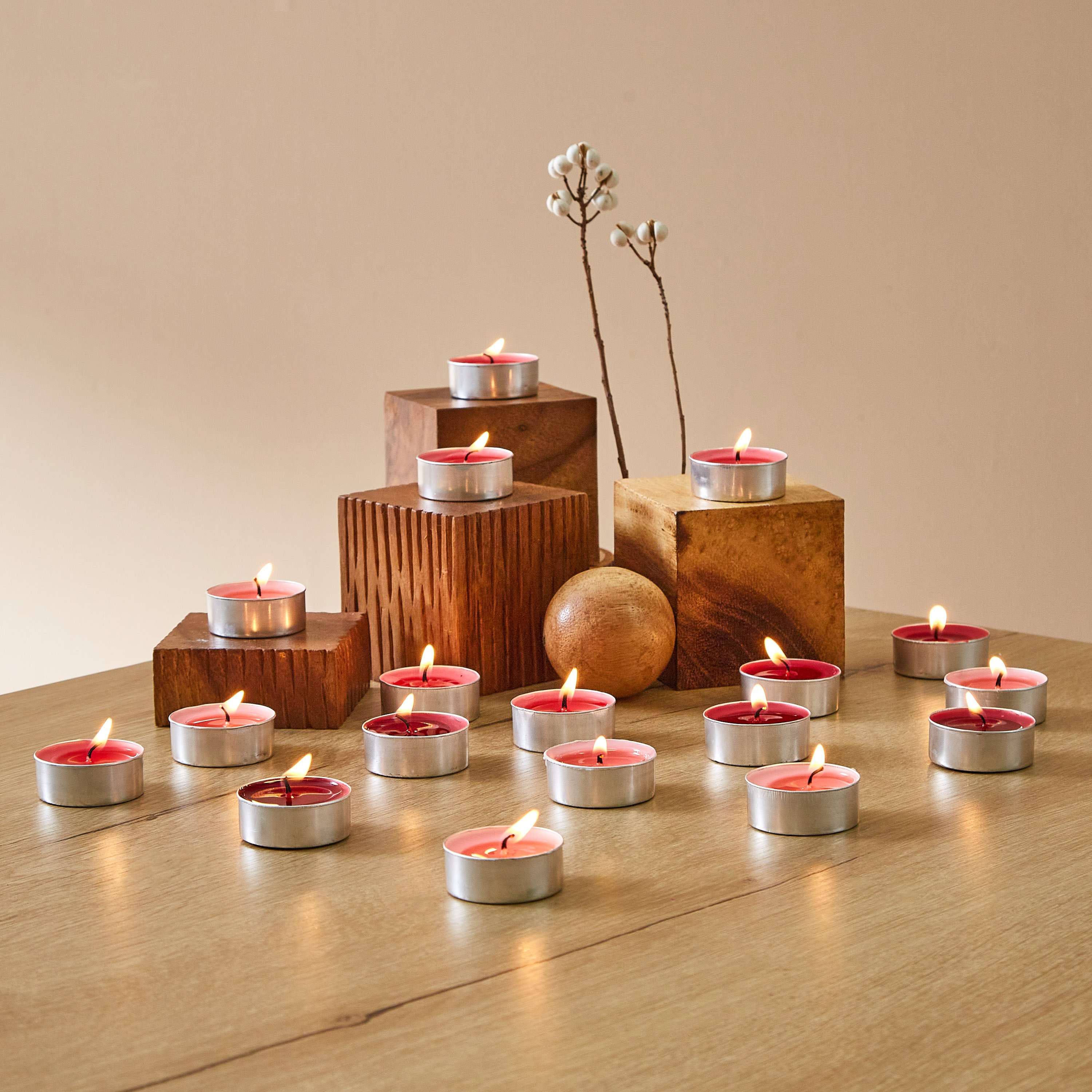 Mia 18-Piece Rose Tealight Candle Set - 24x12x2 cm-hbxhomeware-hbxdecorandfurnishings-image-4