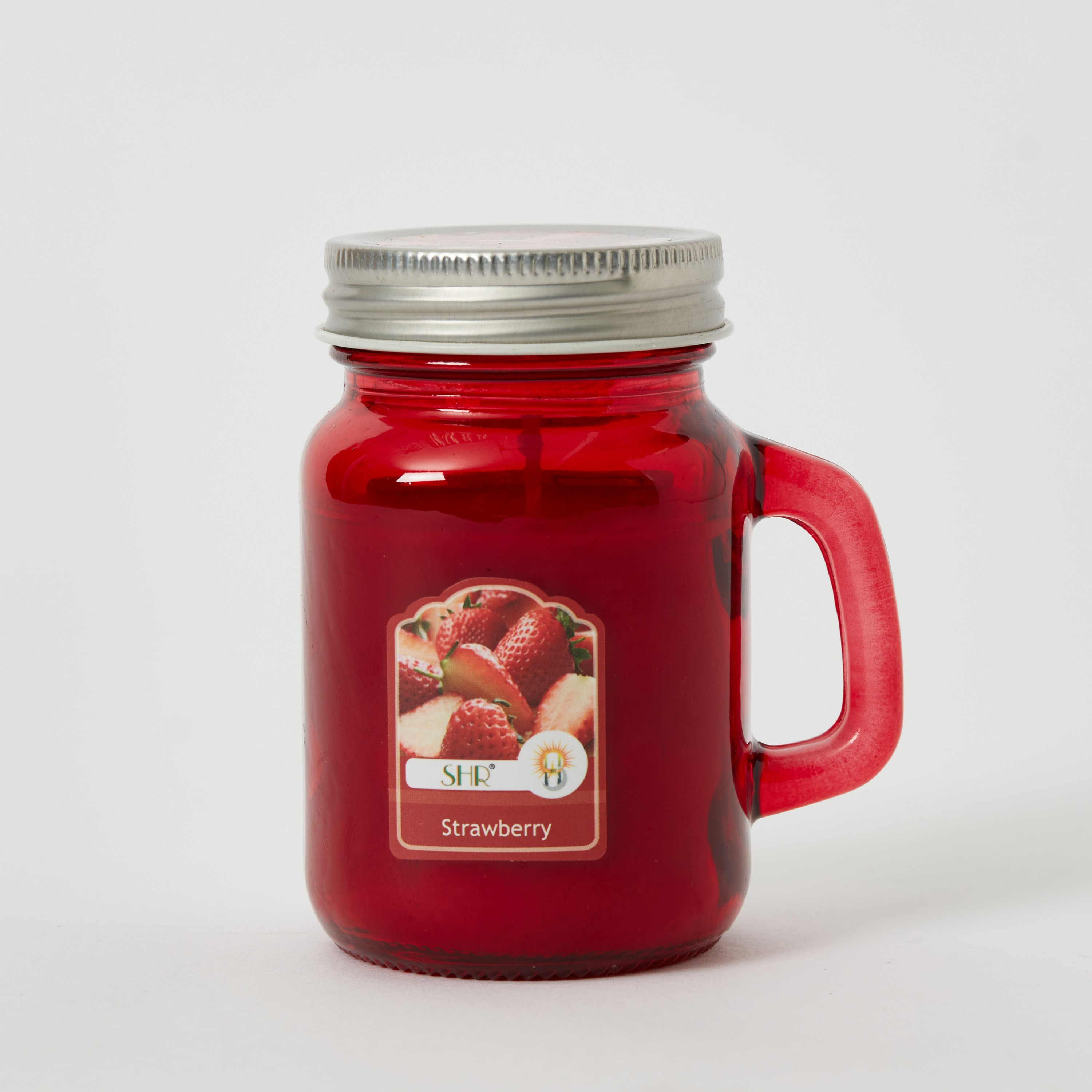 Mia Strawberry Mason Jar Candle - 8x5x9 cm-PROMO_HB_AE_B1G1_250925-image-6