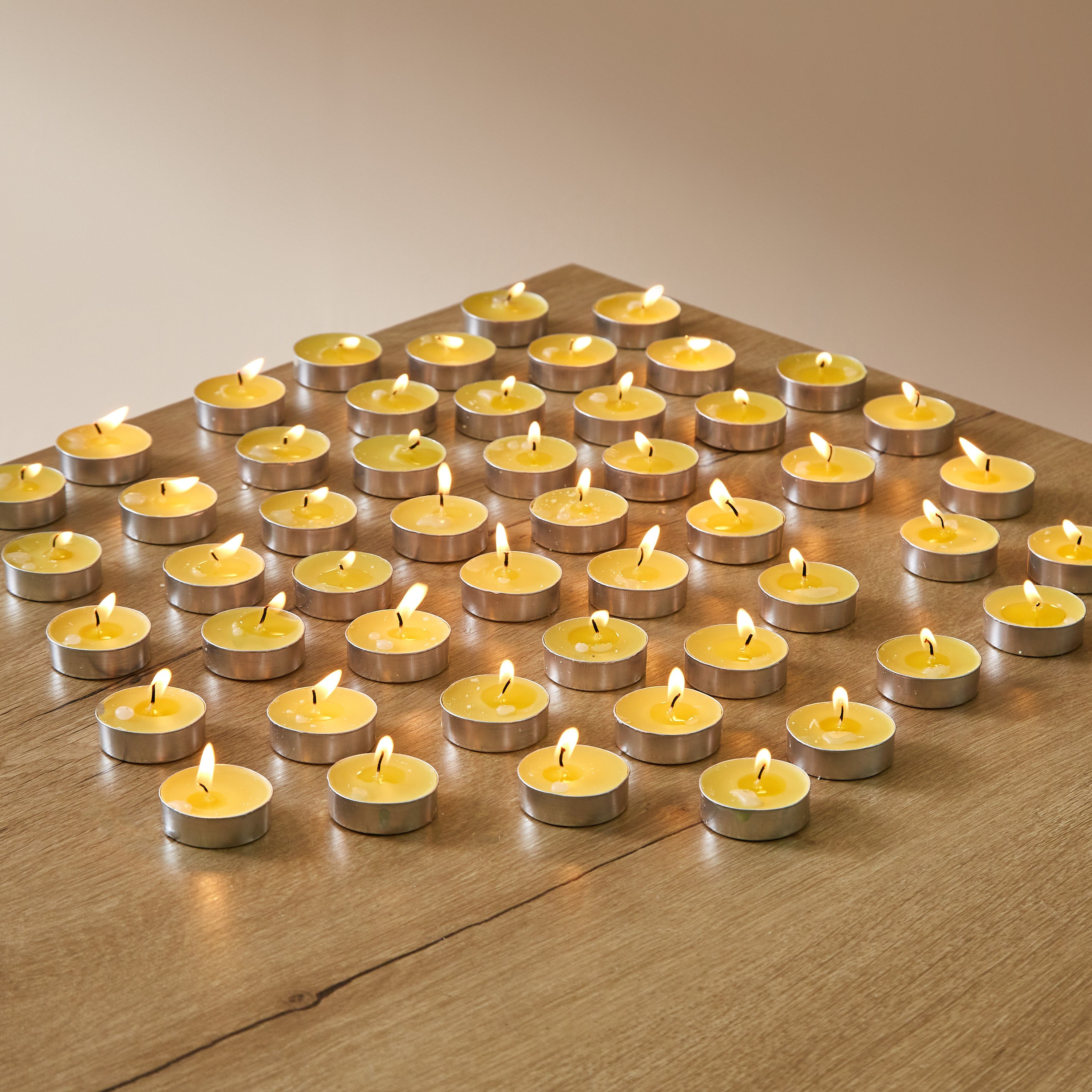 طقم شموع صغيرة 50 قطعة من ميا - 19x19x3 سم-PROMO_HB_AE_B1G1_250925-image-3