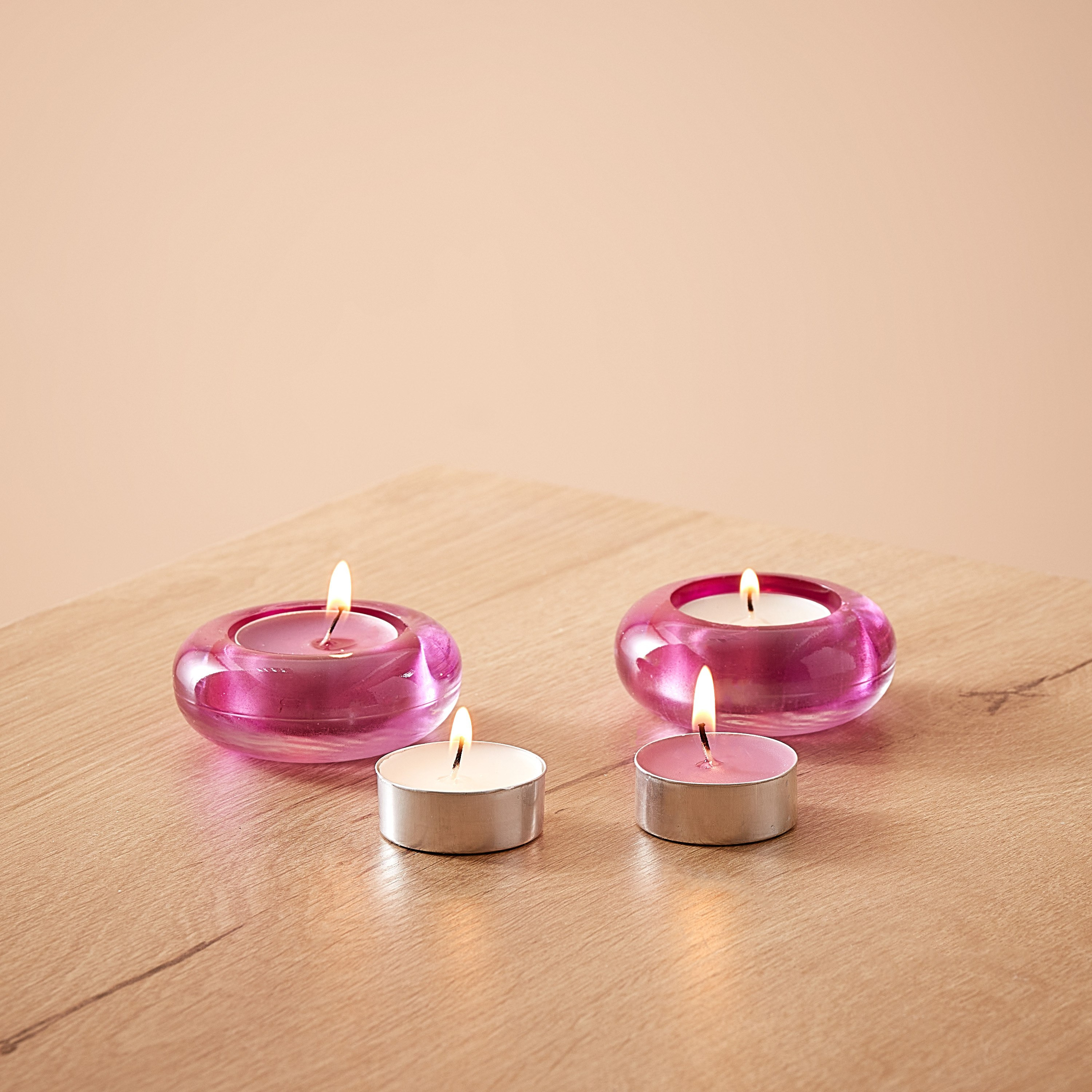 طقم شموع وحامل من ميا-hbxlivingroom-decorandaccessories-candleholders-image-1