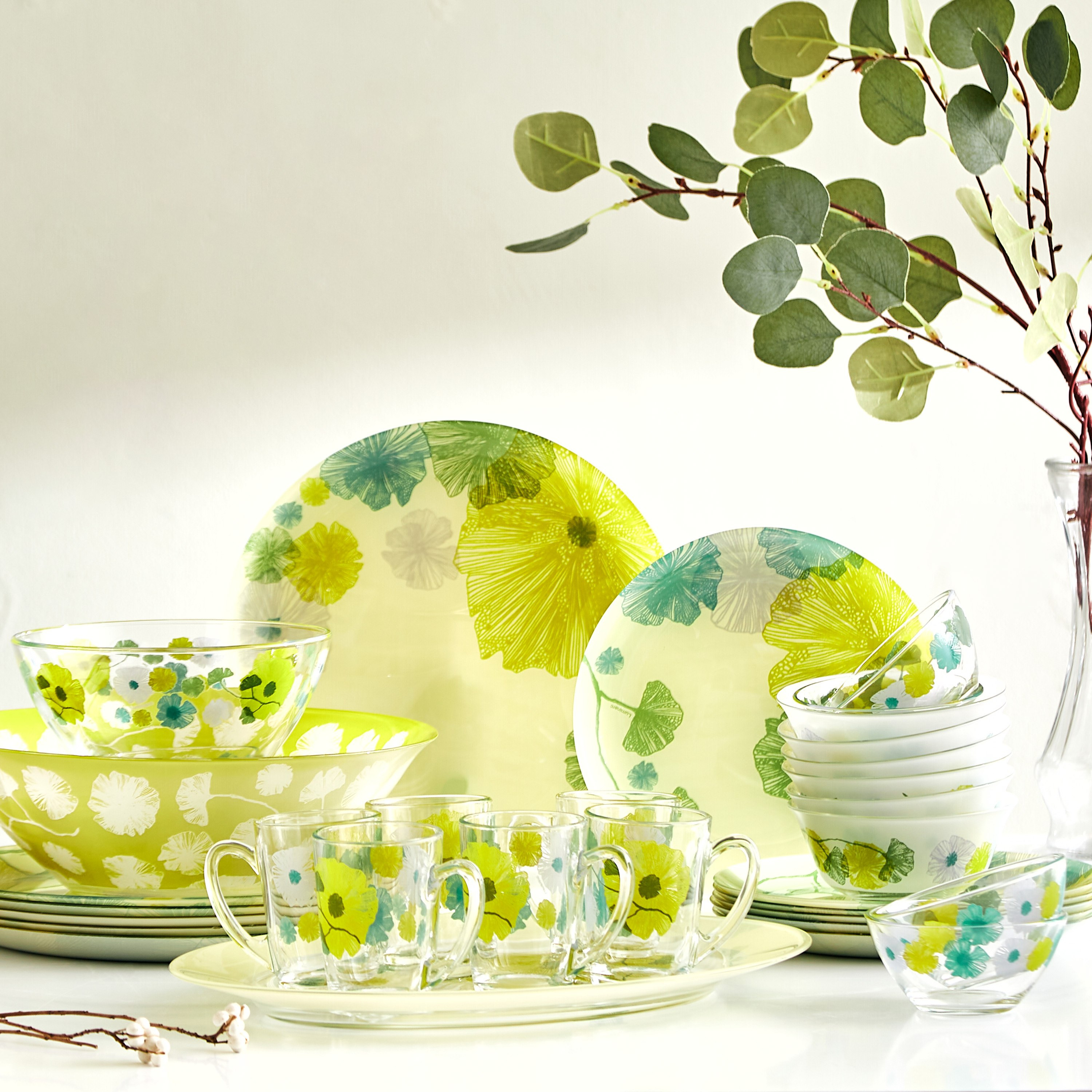 طقم عشاء بليسفول بلومز 33 قطعة - لومينارك-hbxhomeware-hbxkitchen-image-1