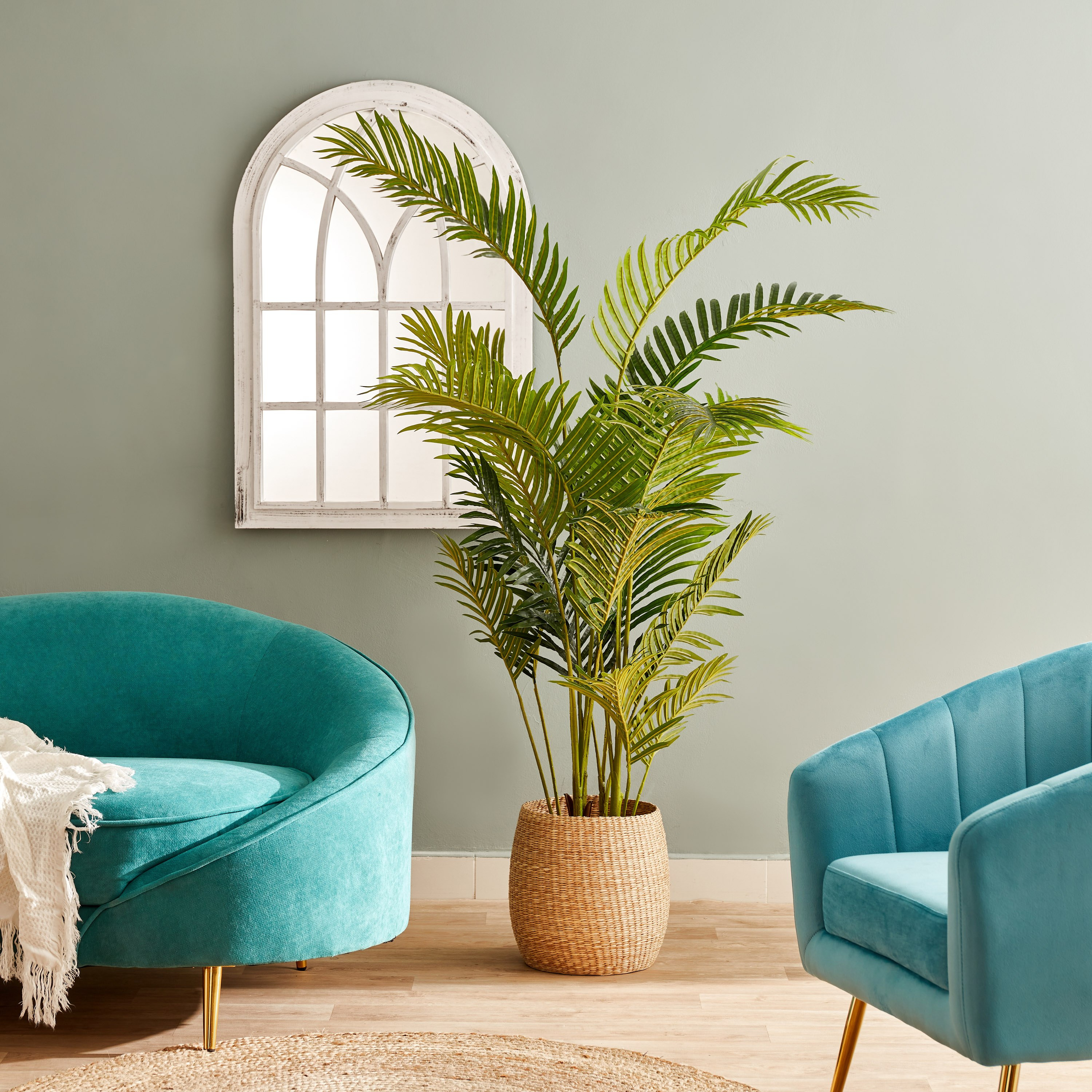 نخلة أريكا في إناء زرع من سيارا - 160 سم-hbxdecorandfurnishings-homeaccessories-artificialflowersandplants-image-4