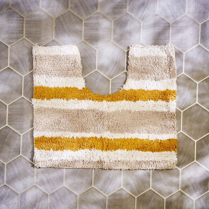 Stripes 2-Piece Cotton Bathmat Set