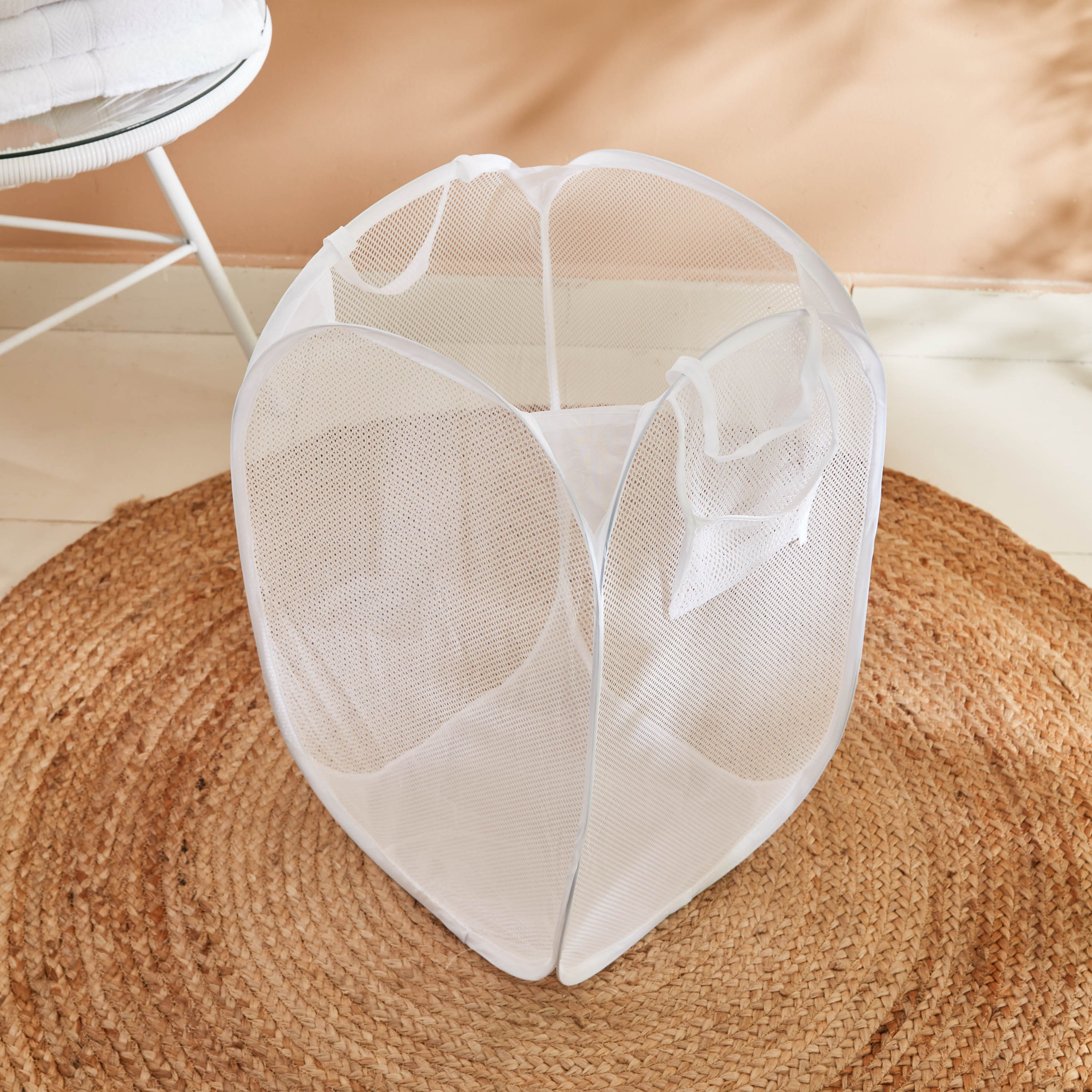 Ebase Pop Up Laundry Hamper - 37x37x60 cm-hbxbathroom-bathroomstorage-laundryhampers-image-2