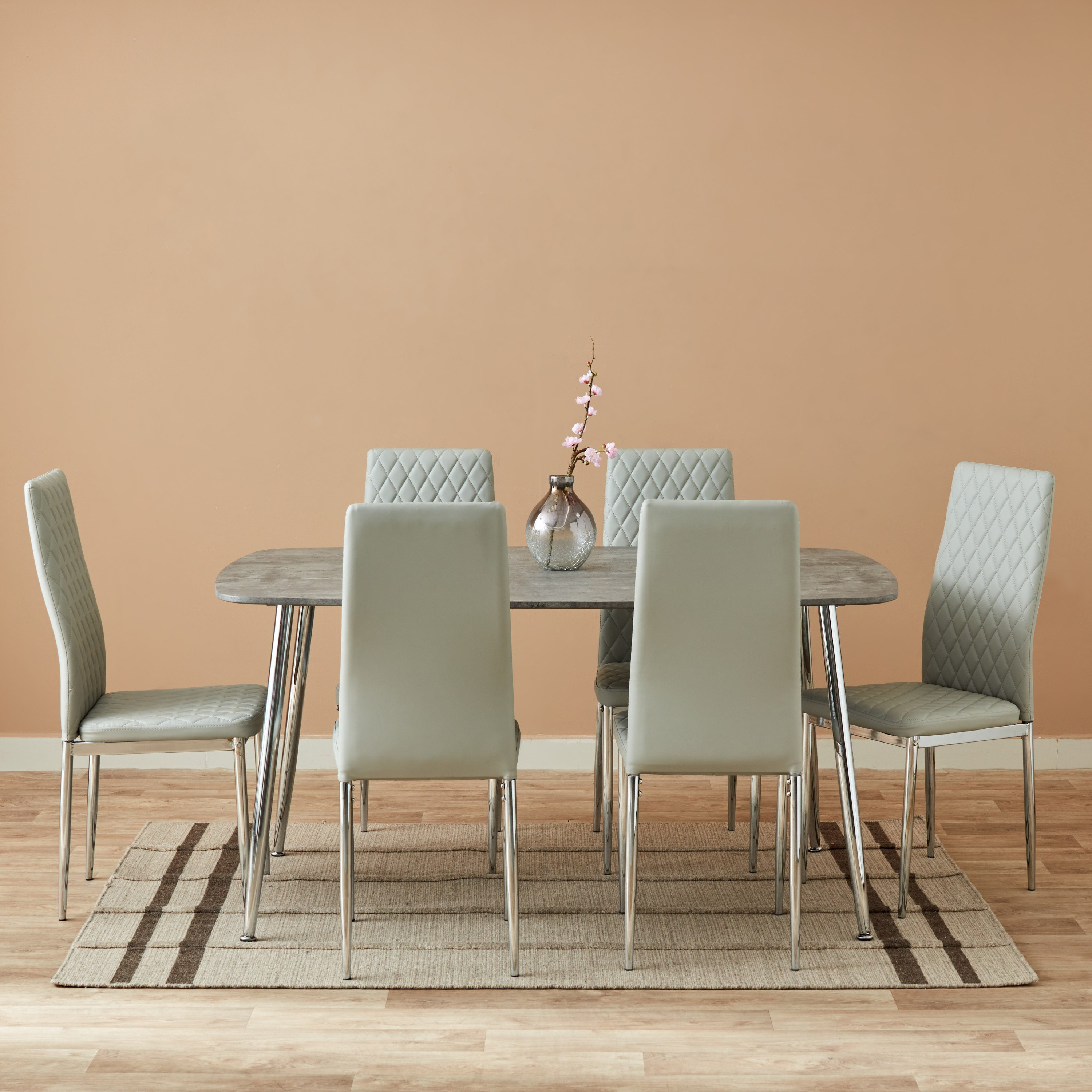 طقم سفرة 6 مقاعد من ويلسون-hbxfurniture-diningtablesandsets-diningsets-sixseater-image-2