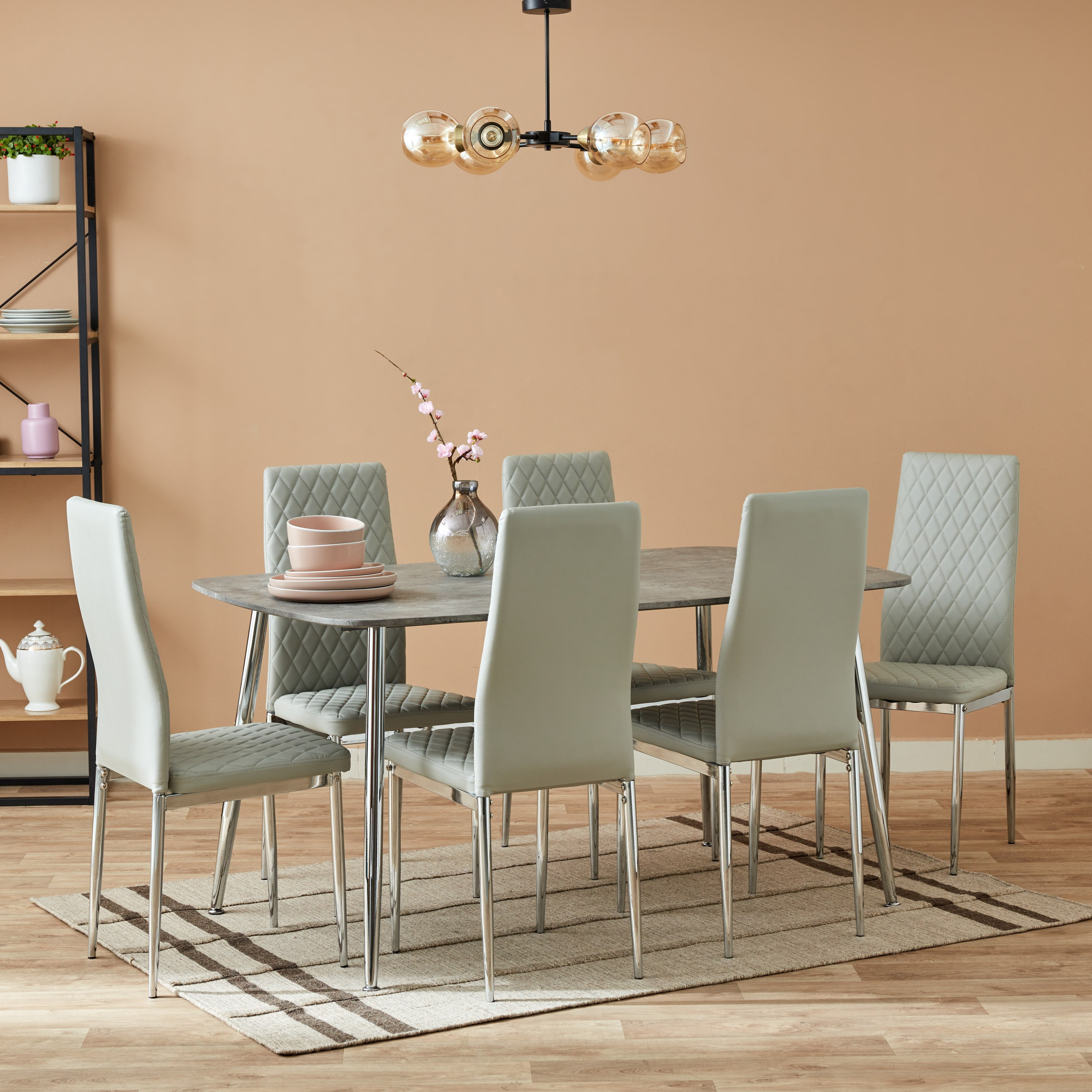 طقم سفرة 6 مقاعد من ويلسون-hbxfurniture-diningtablesandsets-diningsets-sixseater-image-9