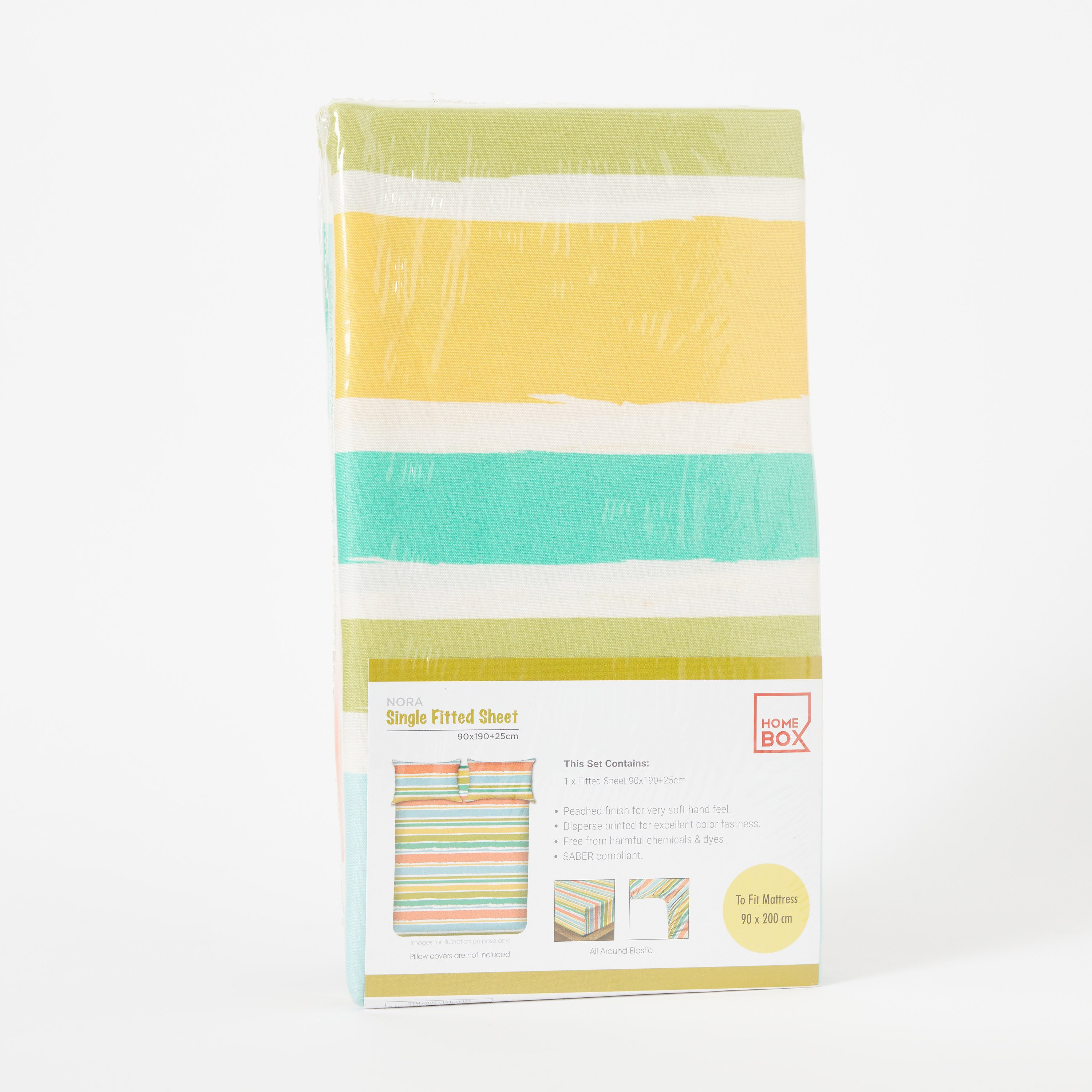 شرشف مطاطي فردي من الألياف الدقيقة من نورا - 90x190+25 سم-hbxhomeware-hbxkidsandyouth-image-8
