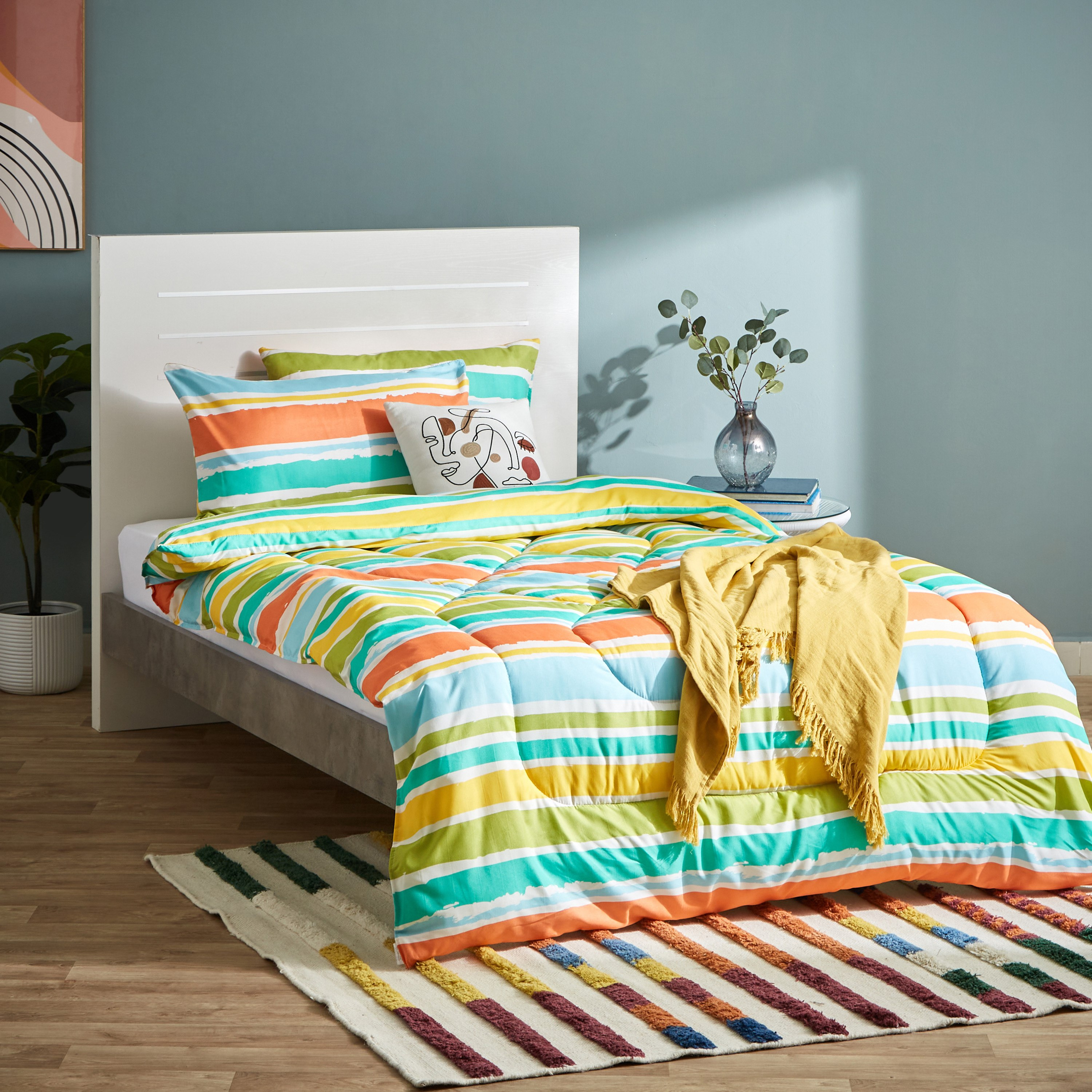 لحاف مزدوج من الألياف الدقيقة من نورا - 160x220 سم-hbxhomeware-hbxkidsandyouth-image-4