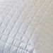 Jonas Plain Quilted Sateen Pillow - 50x75 cm-Duvets and Pillows-thumbnail-1