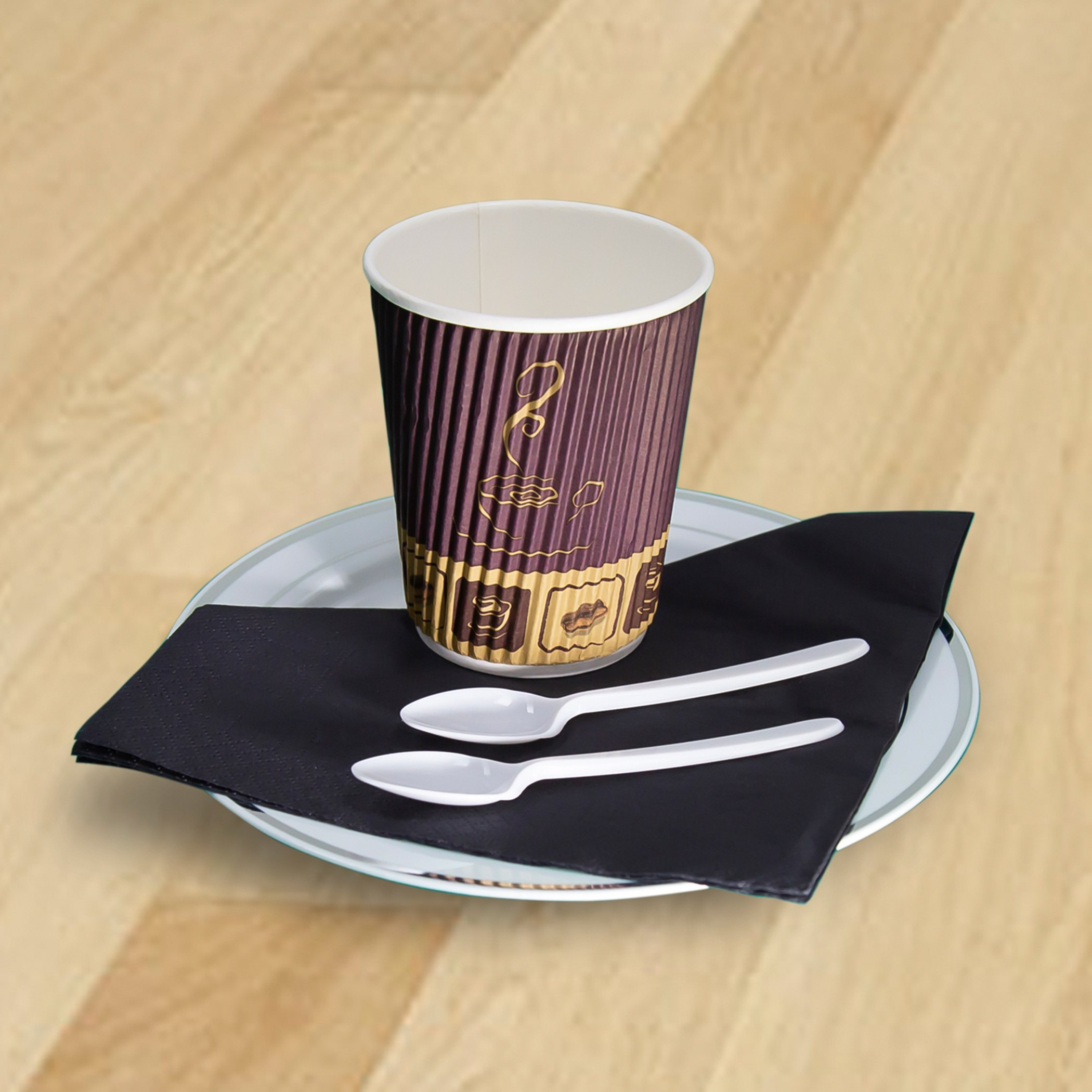 Falcon Disposable Plastic Tea Spoon - Set of 50-hbxhomeware-hbxkitchen-image-2
