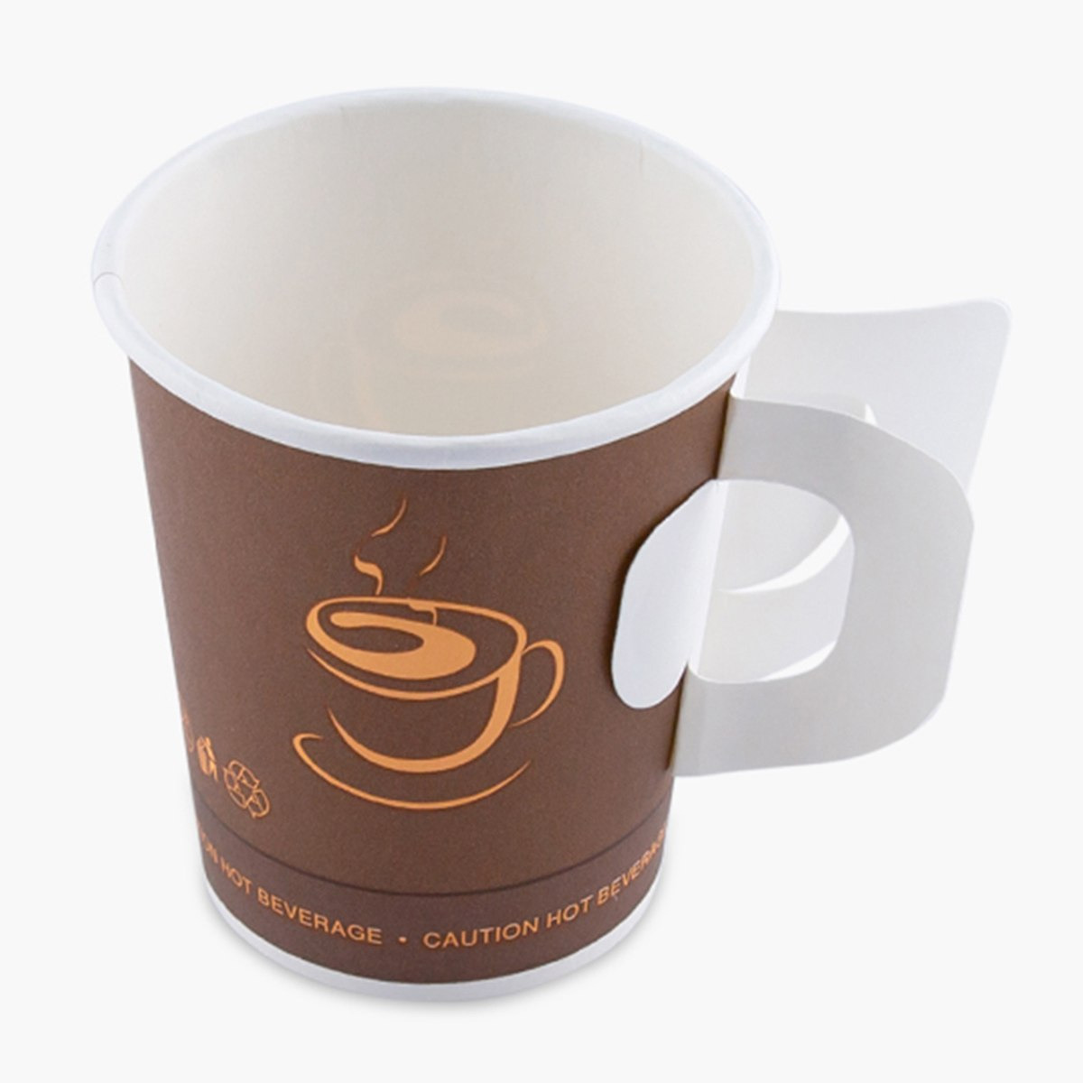 طقم أكواب ورقية بمقبض 50 قطعة من فالكون - 200 مل-hbxhomeware-hbxkitchen-image-1