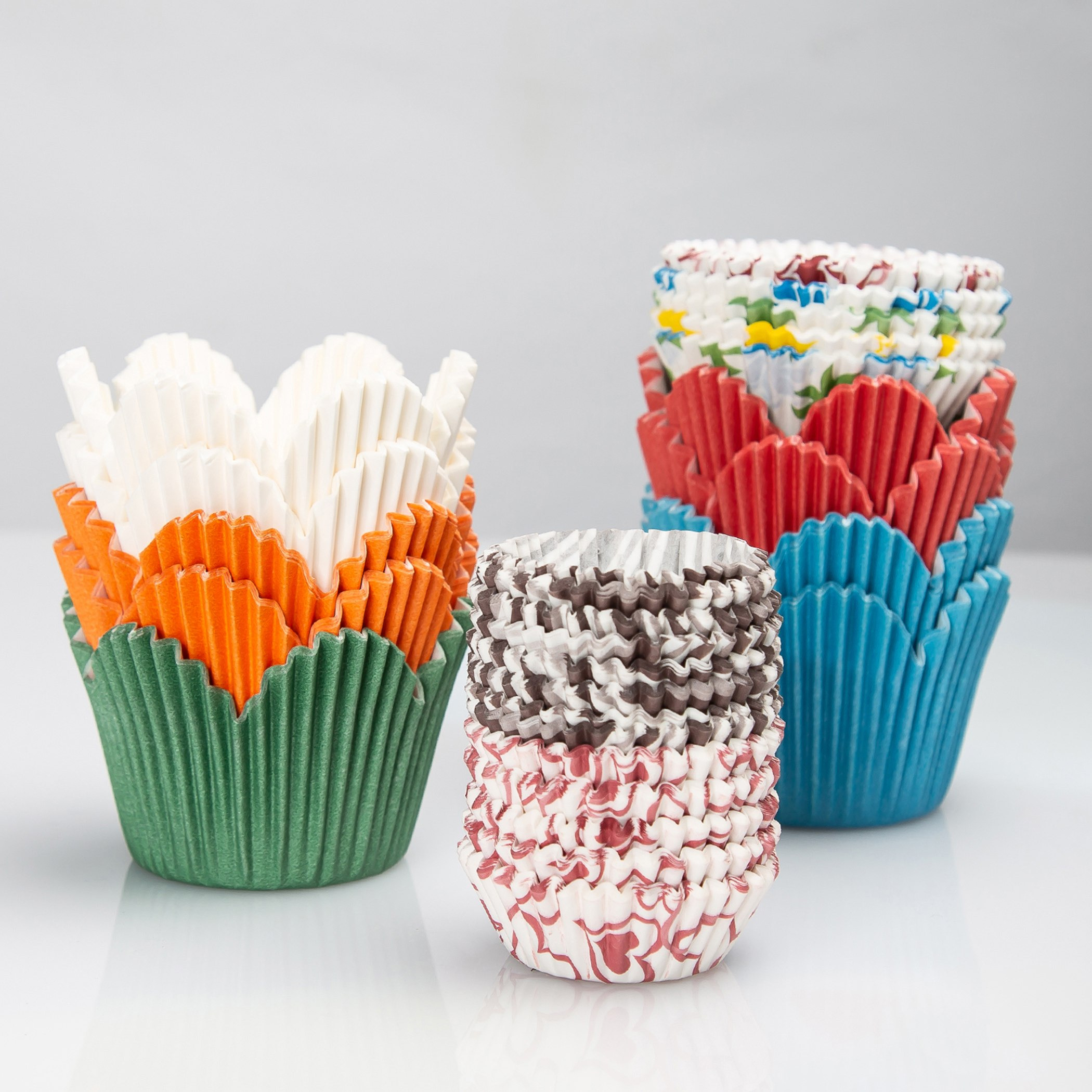 طقم قوالب كب كيك 200 قطعة من فالكون - 6 سم-hbxhomeware-hbxkitchen-image-1