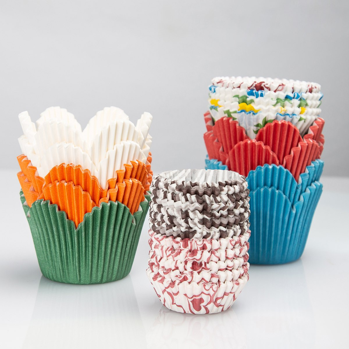 طقم قوالب كب كيك من فالكون 100 قطعة - 9.5 سم-hbxhomeware-hbxkitchen-image-1