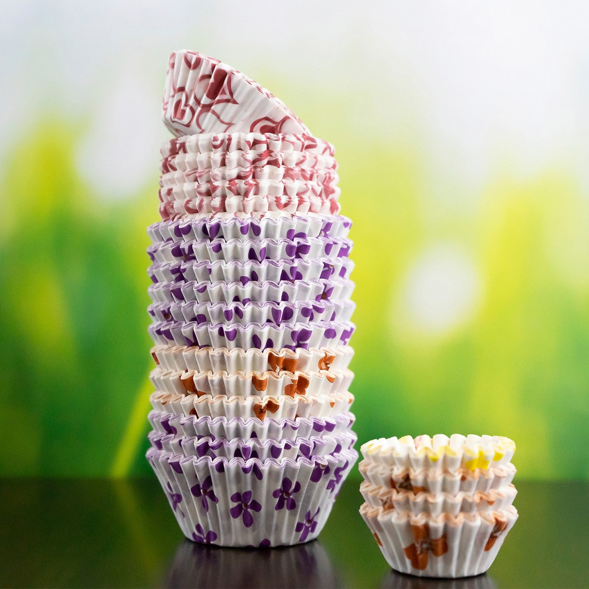 طقم قوالب كب كيك من فالكون 100 قطعة - 12.5 سم-hbxhomeware-hbxkitchen-image-2