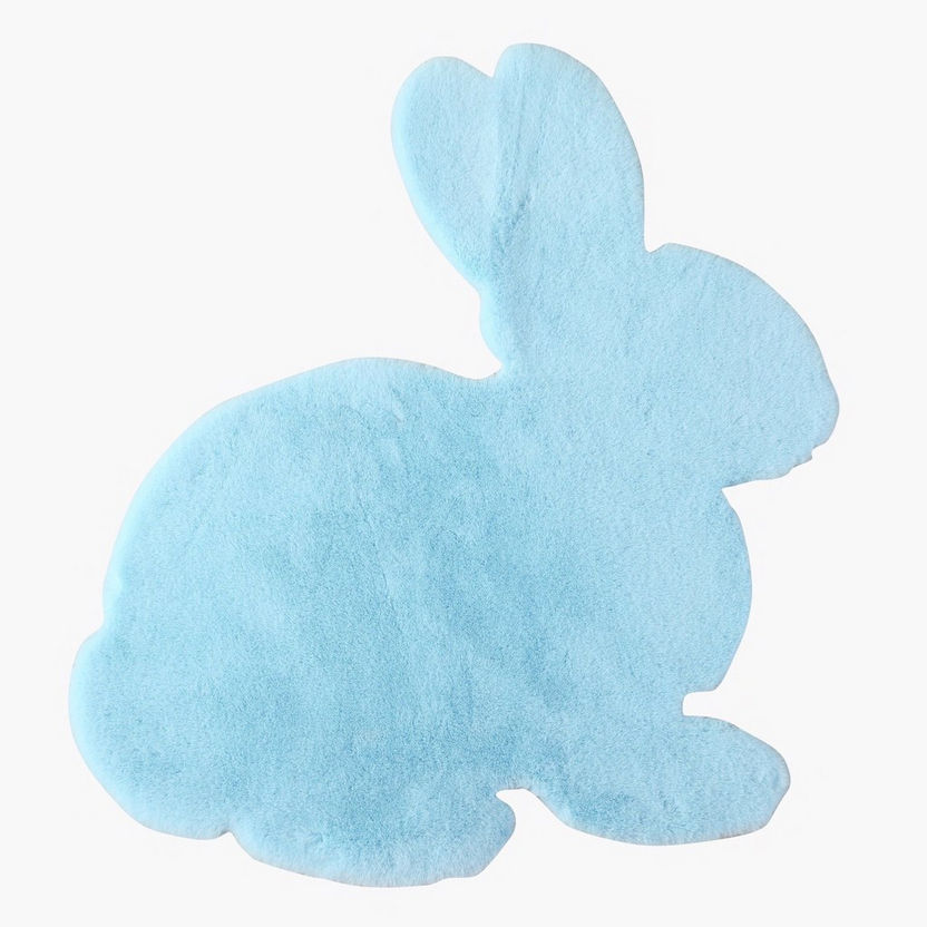 Ben Ultra Plush Rabbit Shaped Rug - 80x90 cm-Rugs-image-3