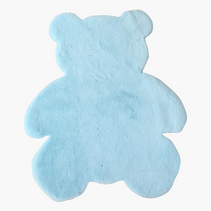 Ben Ultra Plush Teddy Bear Shaped Rug - 73x90 cm