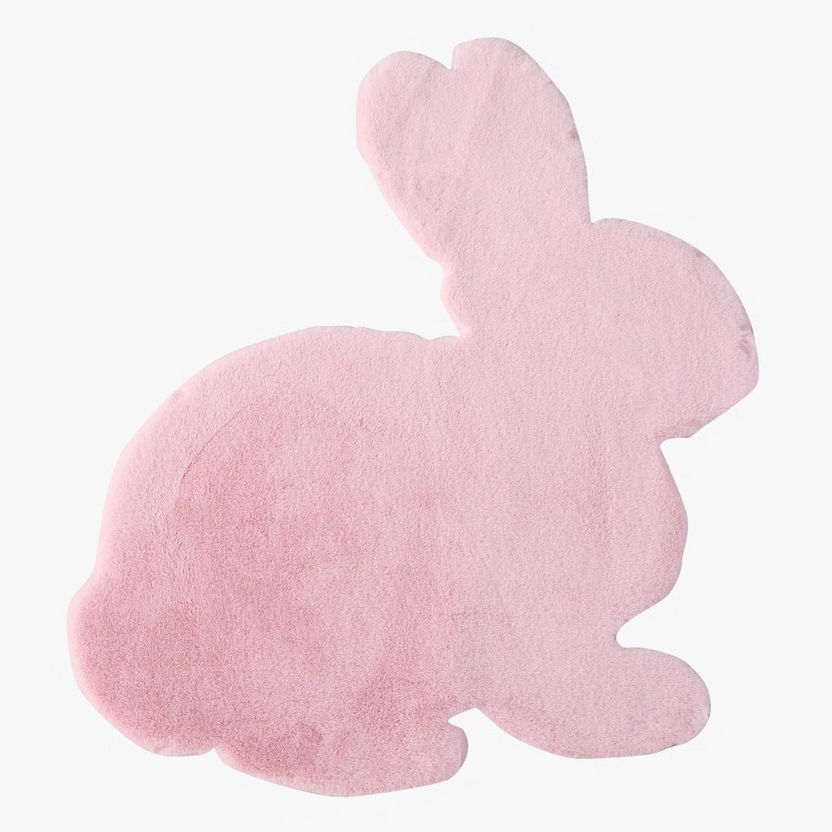 Ben Ultra Plush Rabbit Shaped Rug - 80x90 cm-Rugs-image-3
