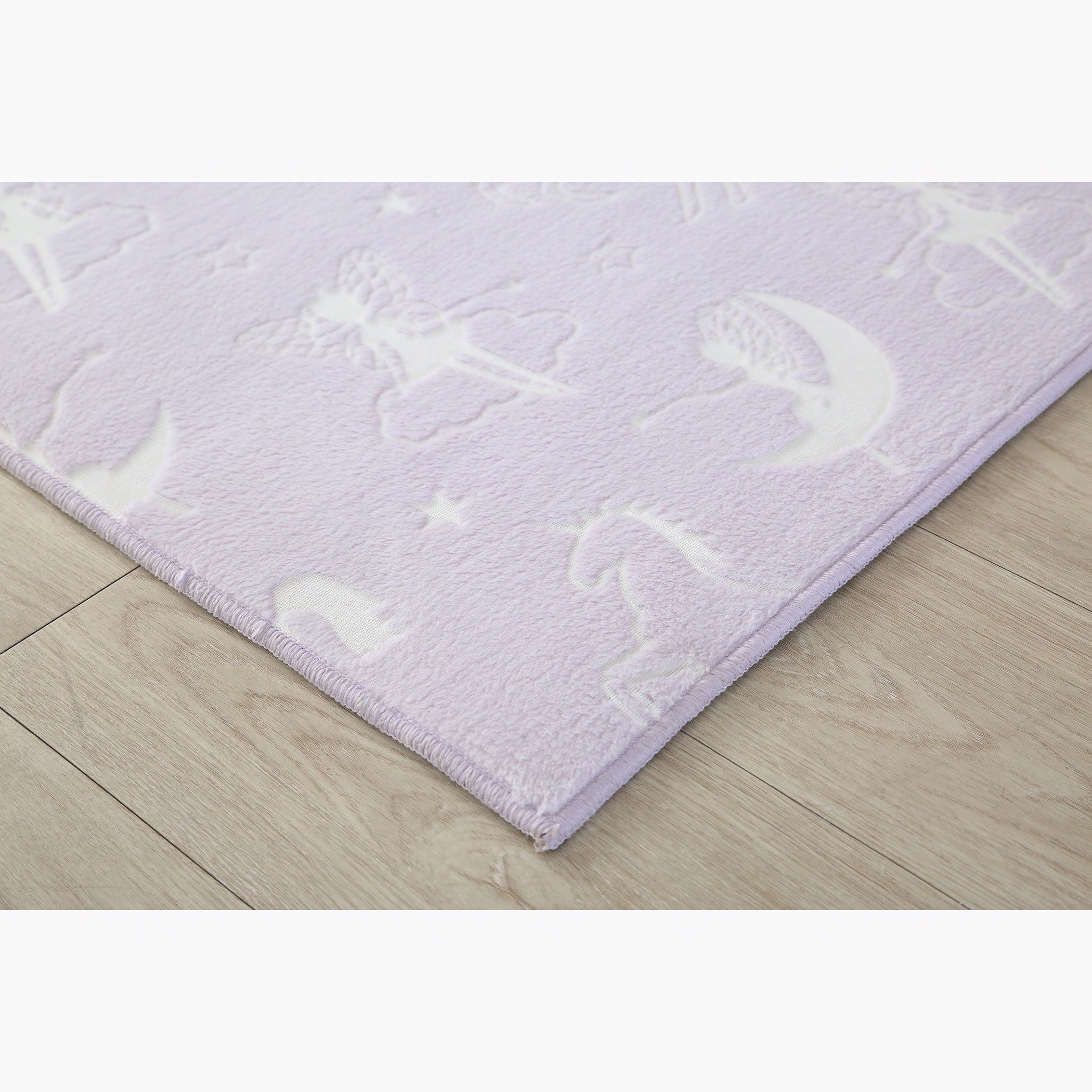 Ben Unicorn Luminescence Glow-in-the-Dark Rug - 110x160 cm-hbxhomeware-hbxkidsandyouth-image-2