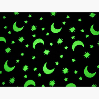 Ben Moon Stars Luminescence Glow-in-the-Dark Rug - 100 cms