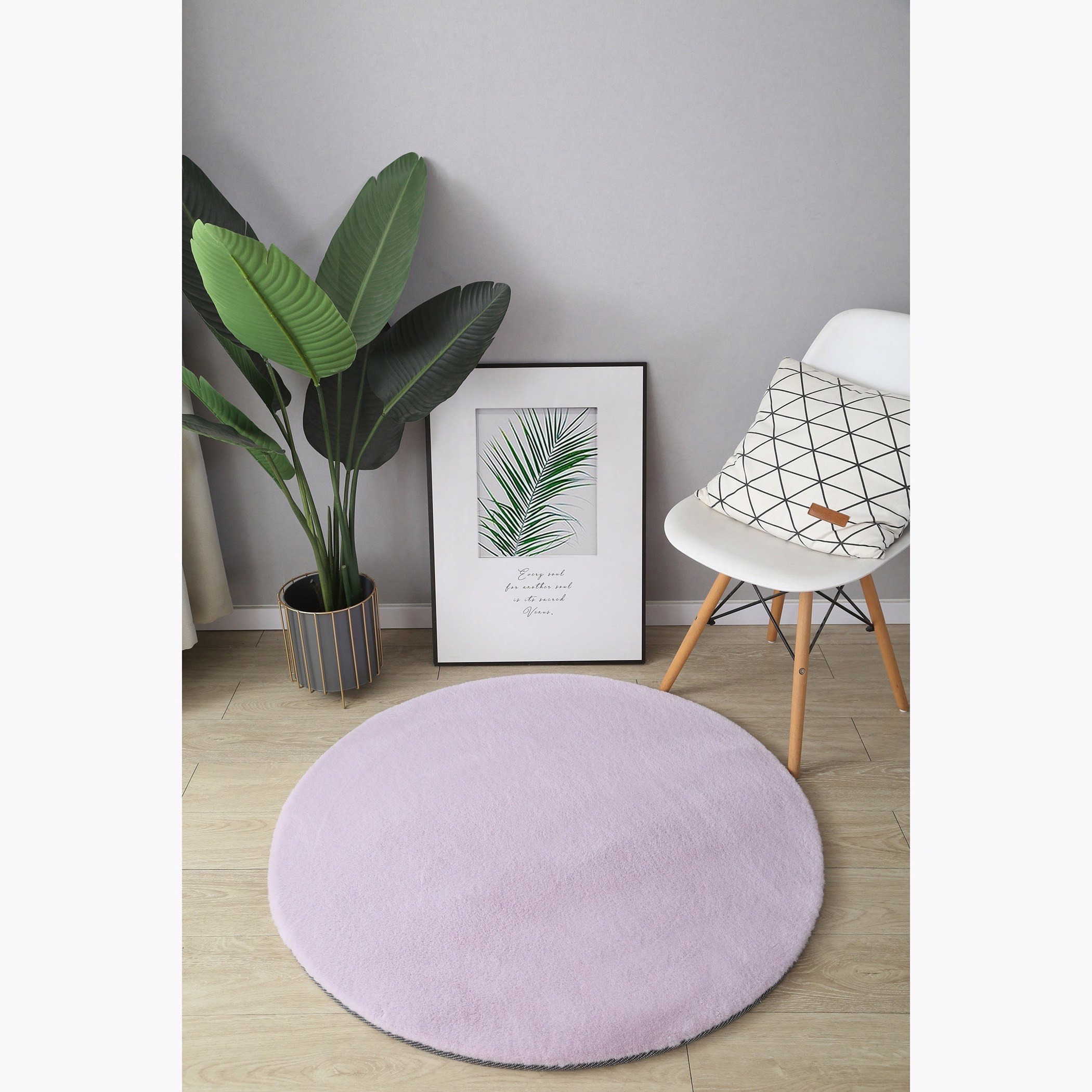 سجادة ناعمة فرو أرنب من بن كلير - 100 سم-hbxhomeware-hbxkidsandyouth-image-1