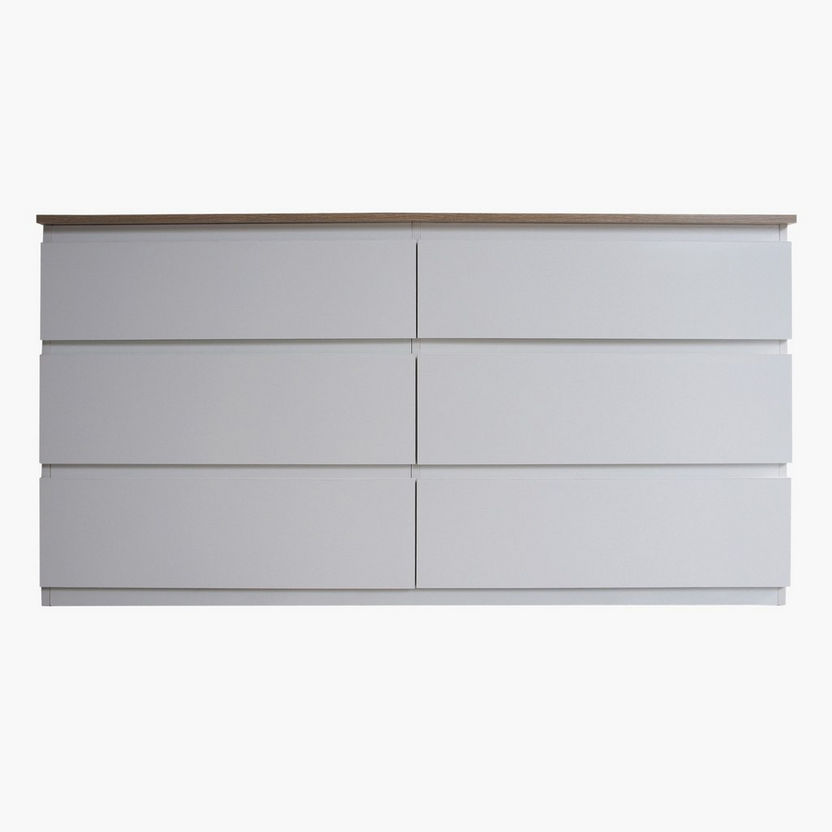 Kulltorp 6-Drawer Double Dresser without Mirror-Dressers and Mirrors-image-2