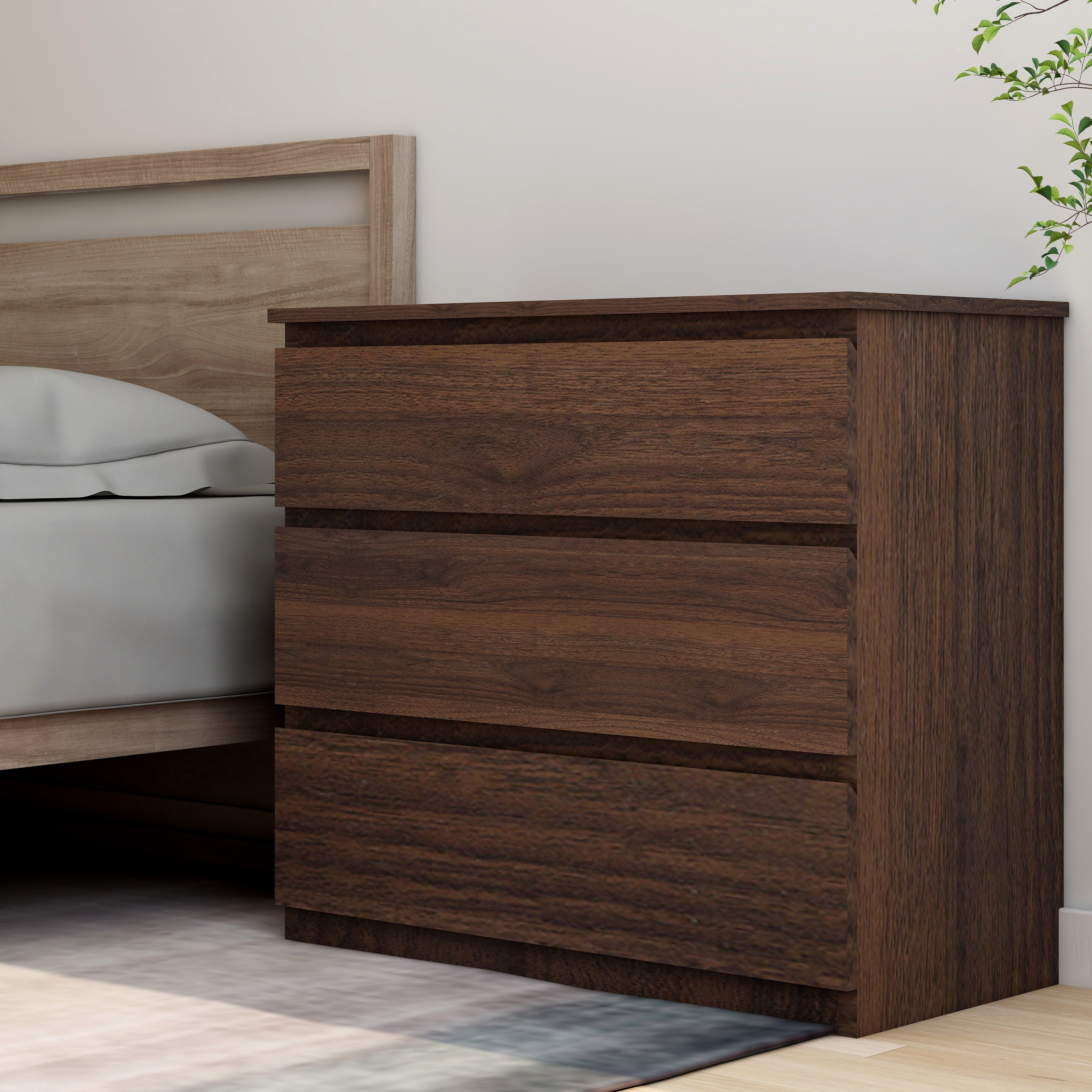 وحدة تخزين 3 أدراج من كولتورب-hbxfurniture-dressersandchests-chestofdrawers-image-1