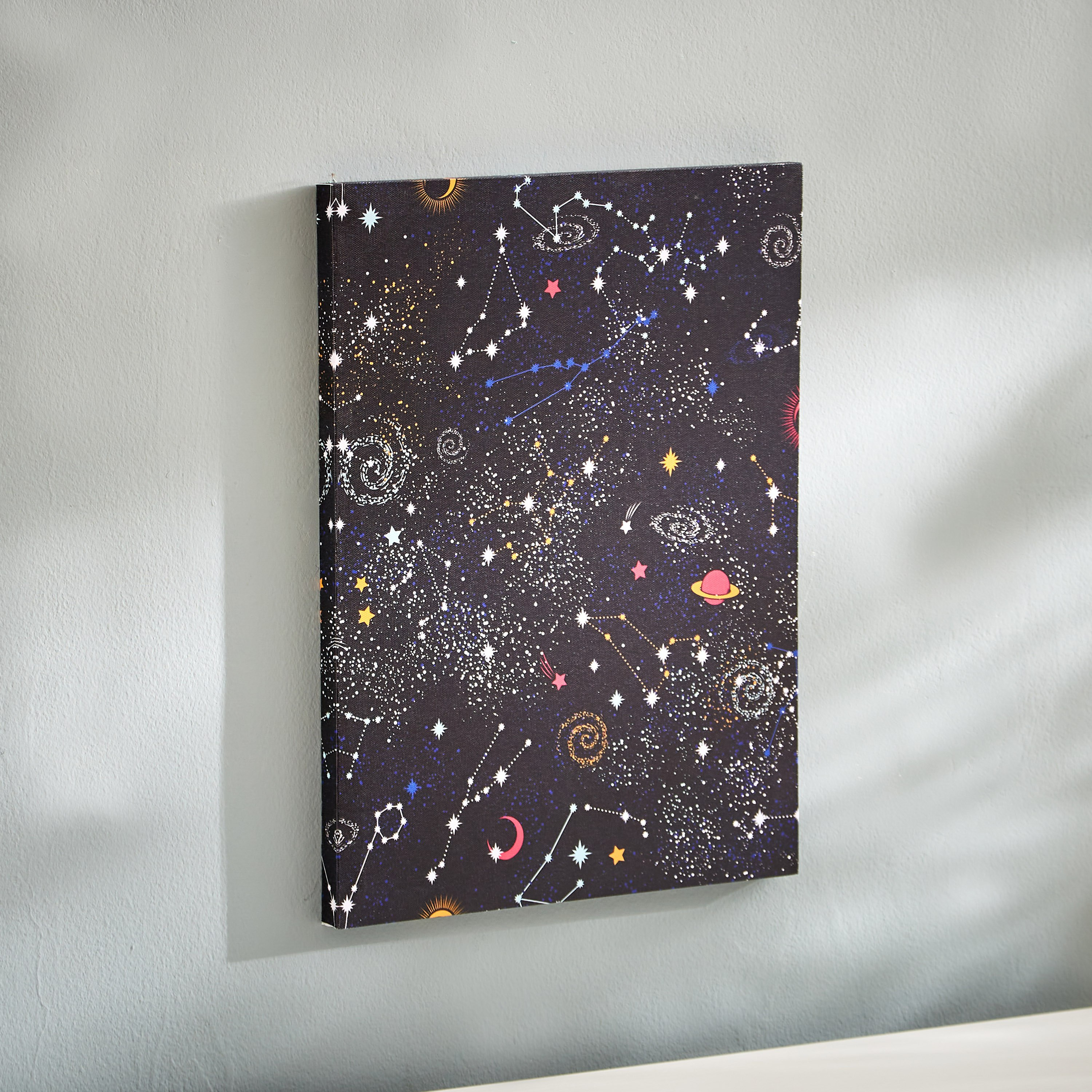 لوحة كانفاس الأبراج والنجوم من آرتستري - 30x40x1.8 سم-hbxhomeware-hbxkidsandyouth-image-3