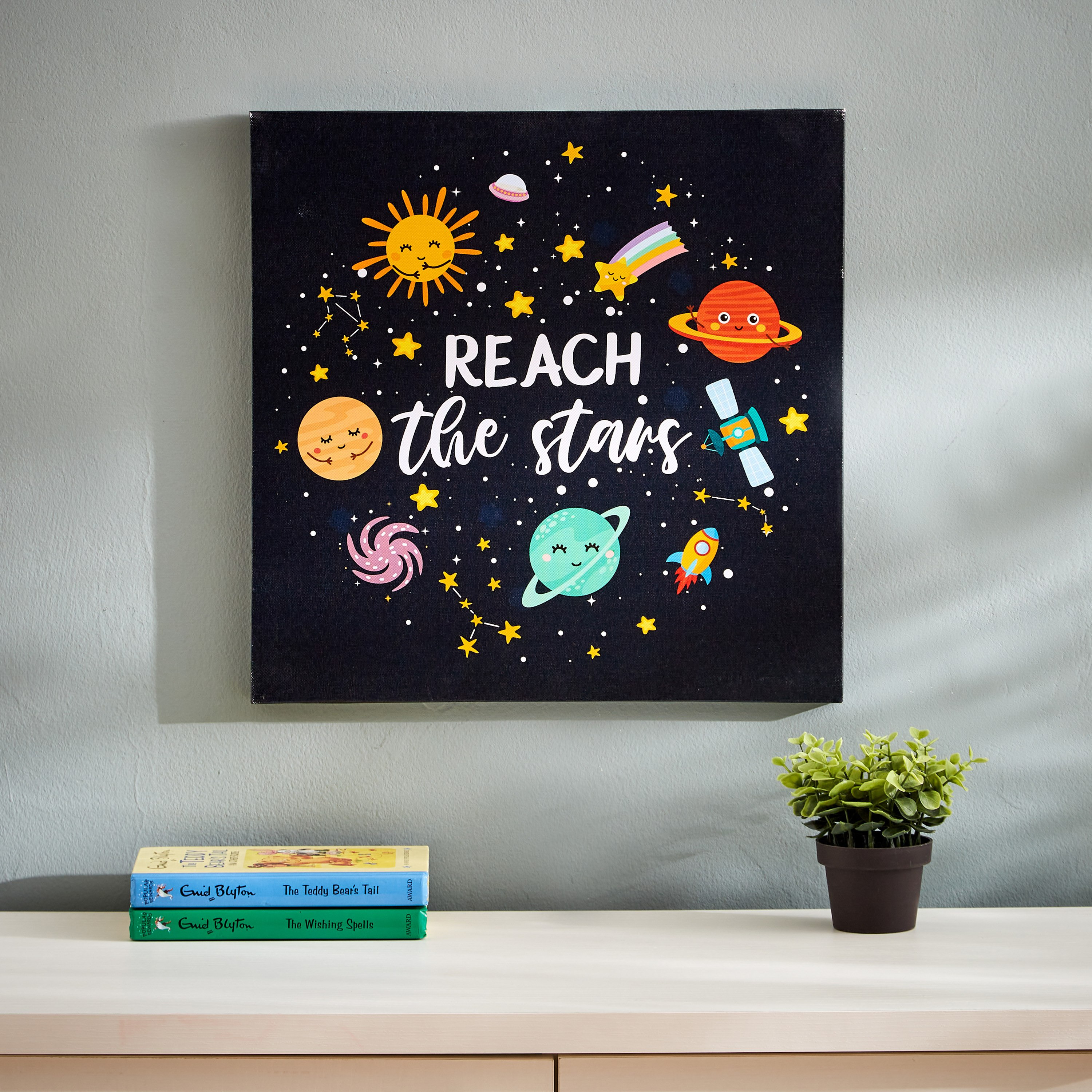 لوحة الوصول للنجوم من آرتيستري - 40x40x1.8 سم-hbxhomeware-hbxkidsandyouth-image-1