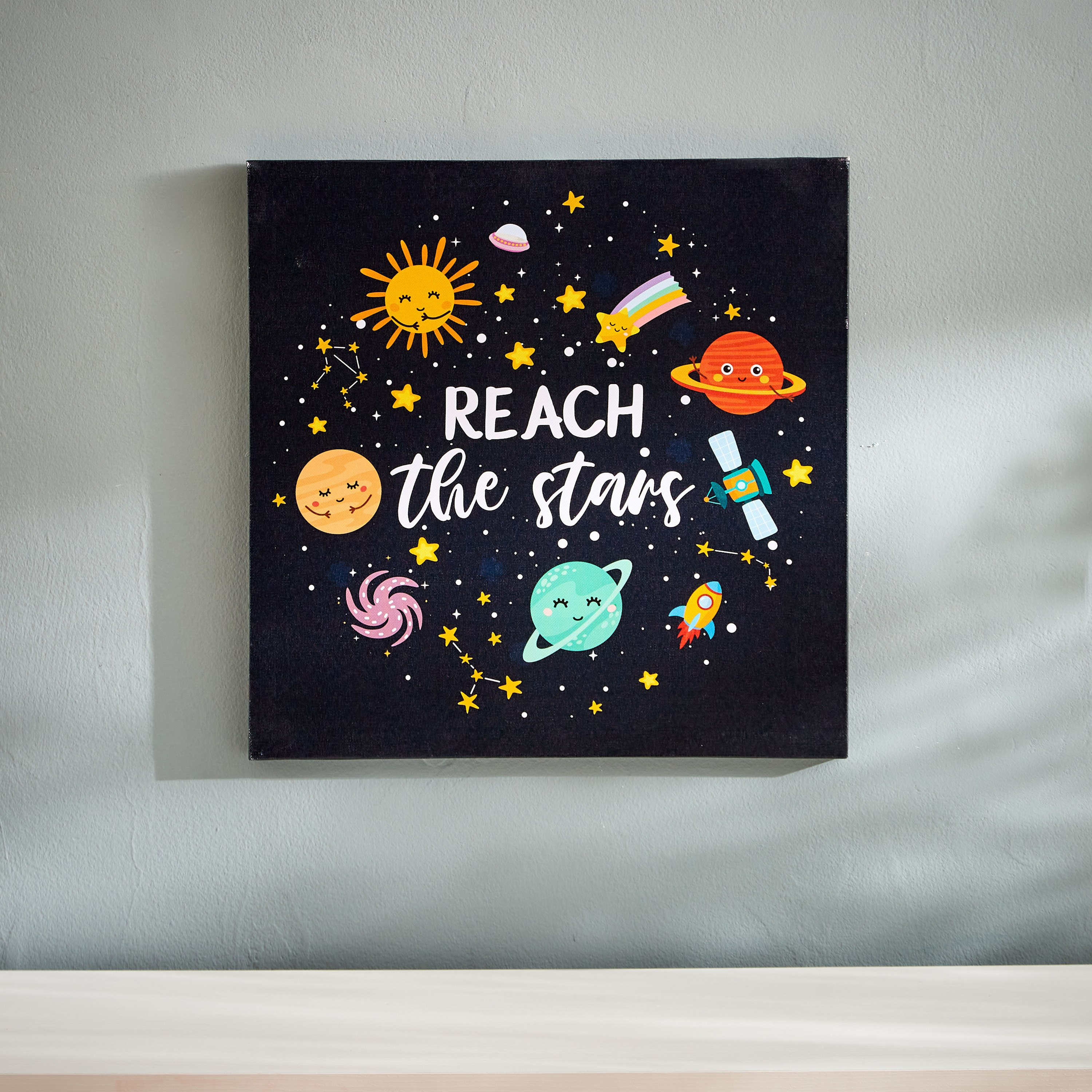 لوحة الوصول للنجوم من آرتيستري - 40x40x1.8 سم-hbxhomeware-hbxkidsandyouth-image-2