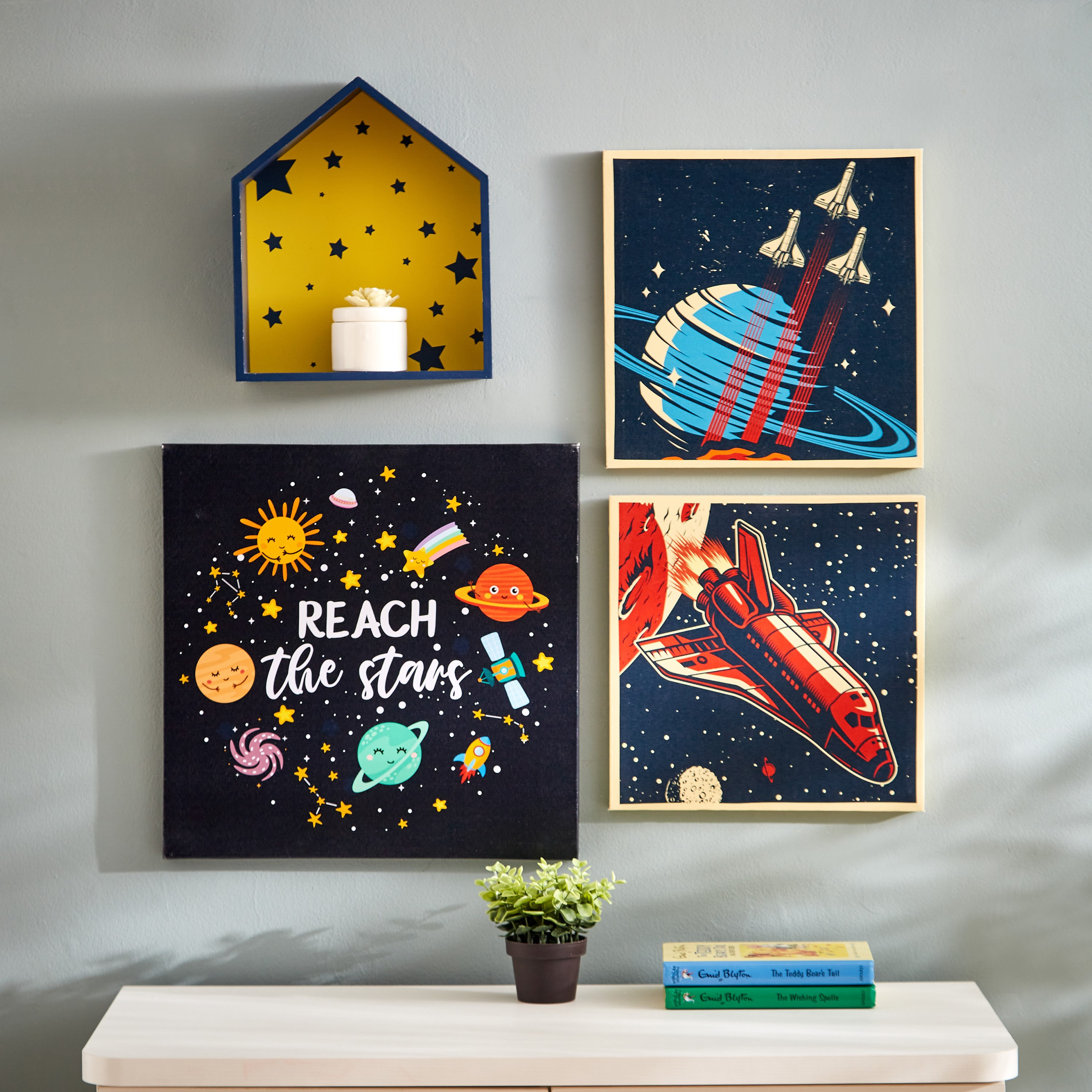 لوحة الوصول للنجوم من آرتيستري - 40x40x1.8 سم-hbxhomeware-hbxkidsandyouth-image-5