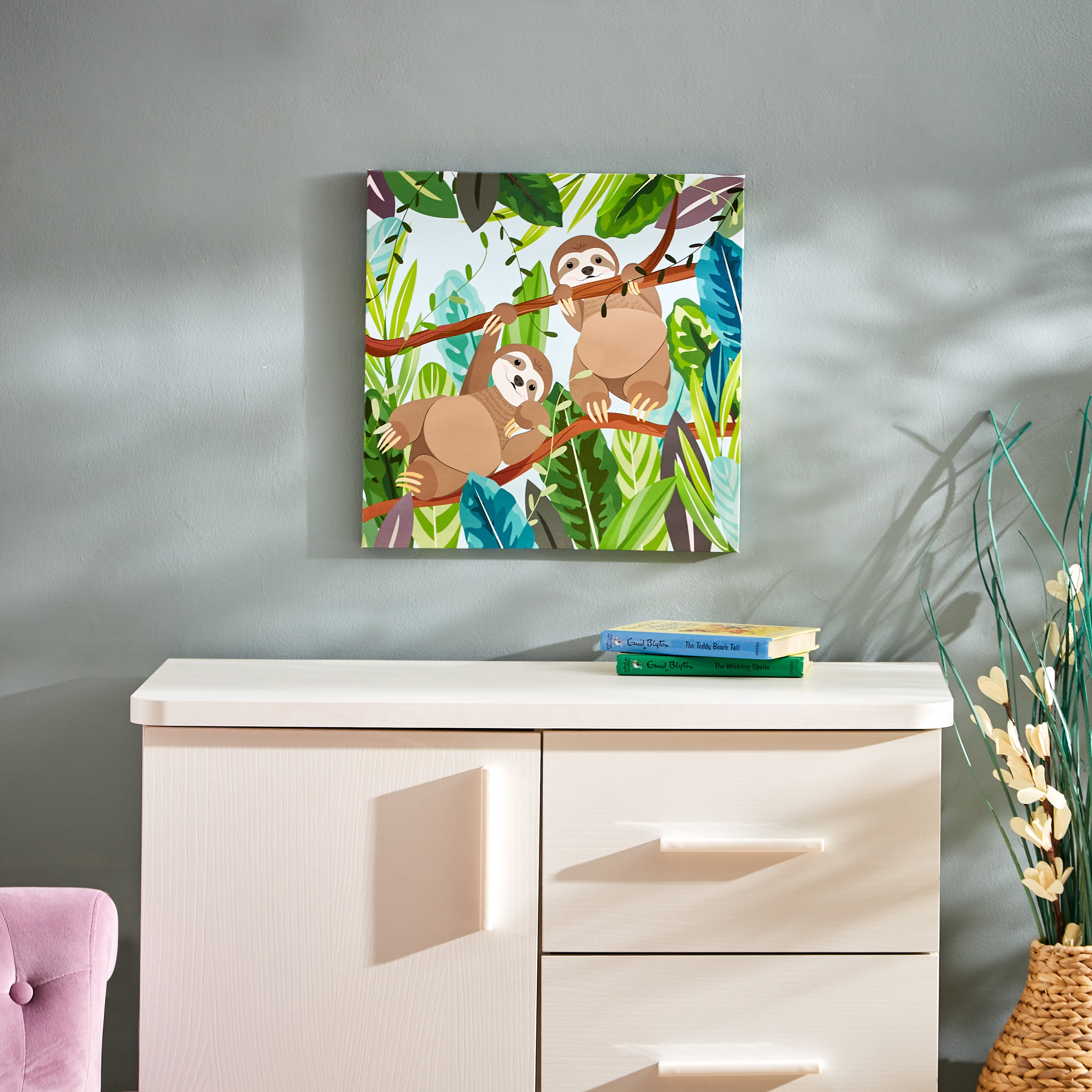 زينة حائط كانفاس من آرتستري - 40x40x1.8 سم-hbxhomeware-hbxkidsandyouth-image-1