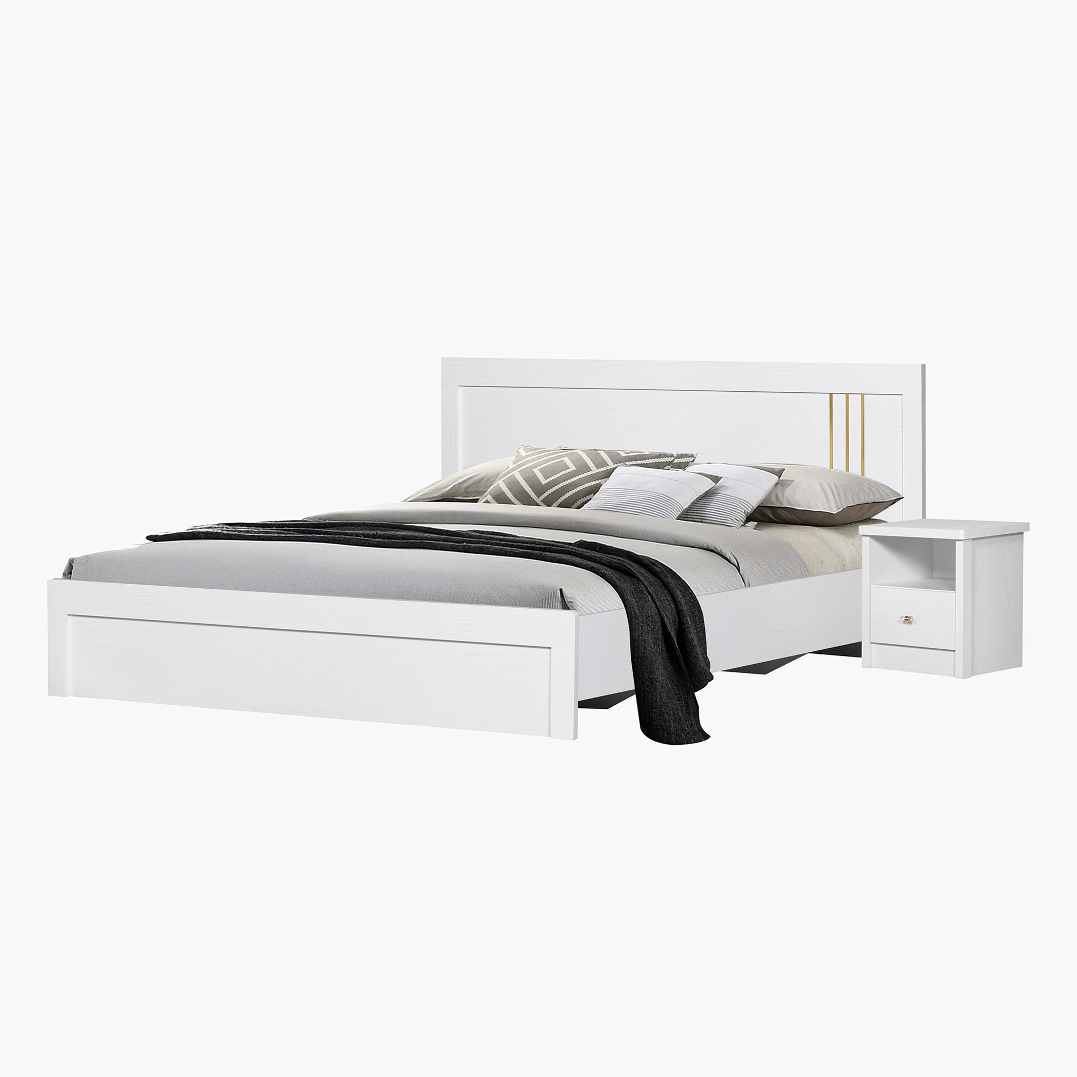 Cornwall King Bed - 180x200 cm-hbxfurniture-bedsandbedsets-beds-king-image-5
