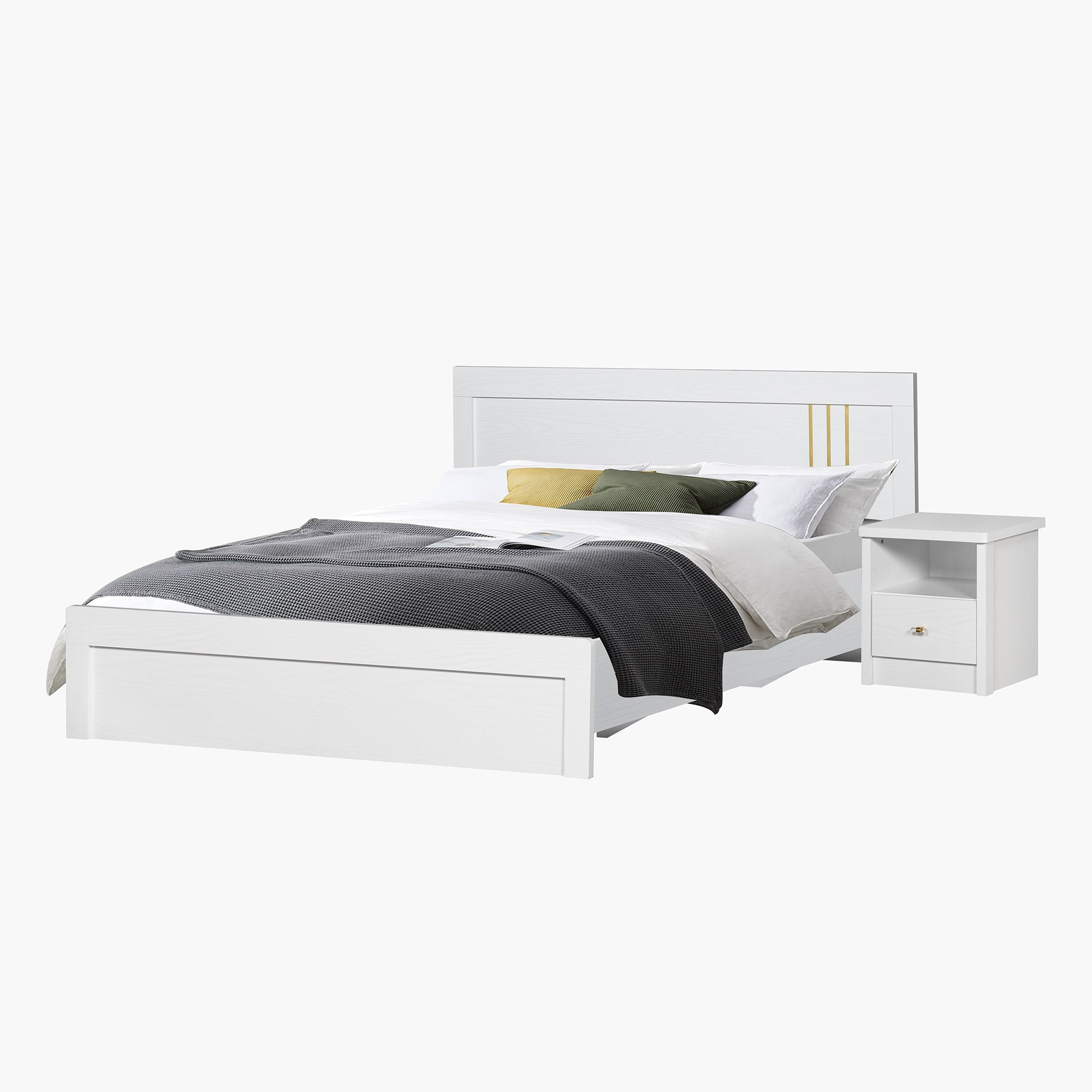 Cornwall King Bed - 180x200 cm-hbxfurniture-bedsandbedsets-beds-king-image-8