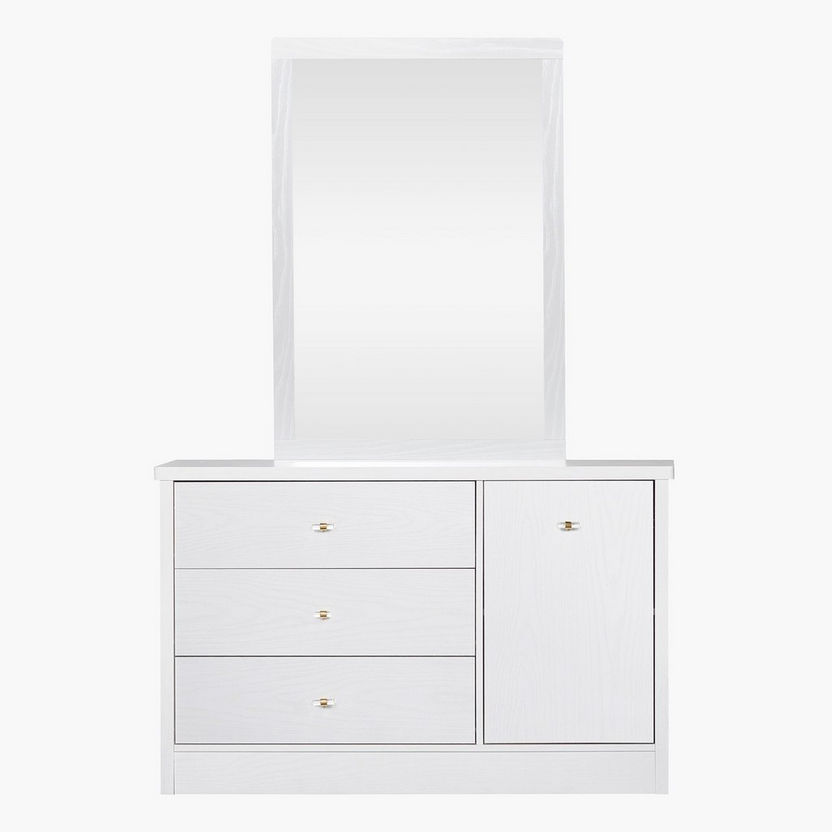 Cornwall 3-Drawer 1-Door Dresser without Mirror-Dressers and Mirrors-image-1