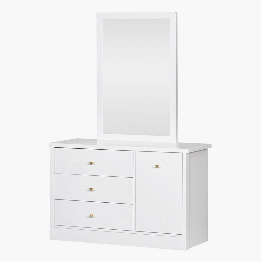 Cornwall 3-Drawer 1-Door Dresser without Mirror-Dressers and Mirrors-image-2