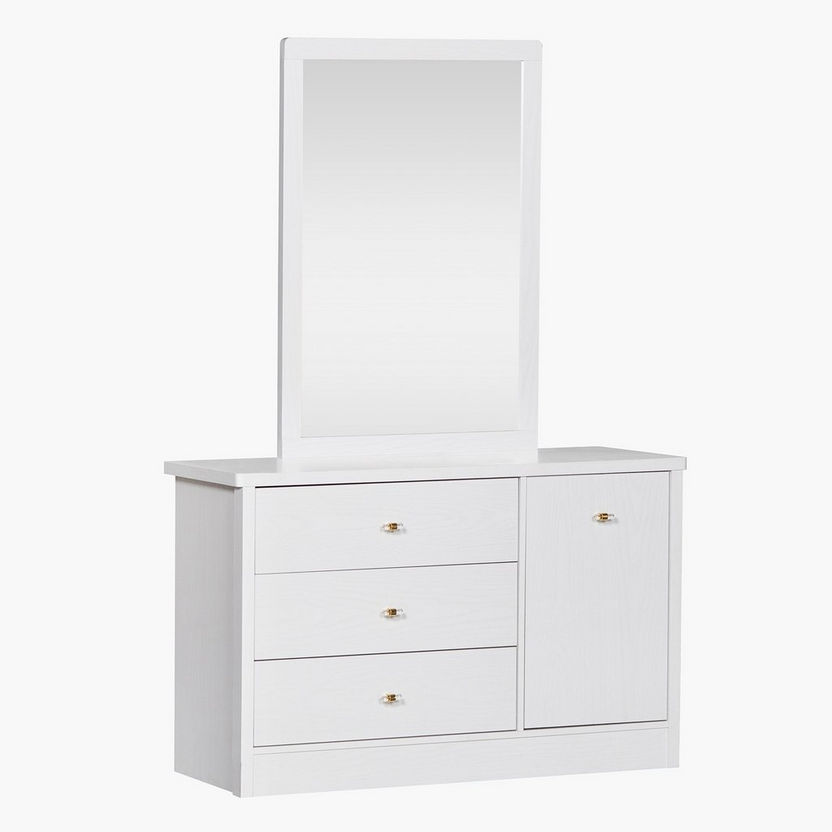 Cornwall 3-Drawer 1-Door Dresser without Mirror-Dressers and Mirrors-image-3