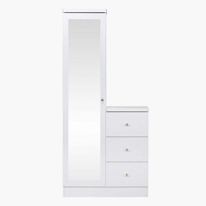Cornwall 3-Drawer Tall Dresser with Mirror-Dressers and Mirrors-image-1