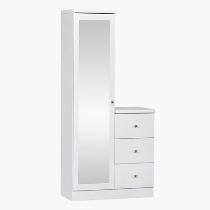 Cornwall 3-Drawer Tall Dresser with Mirror