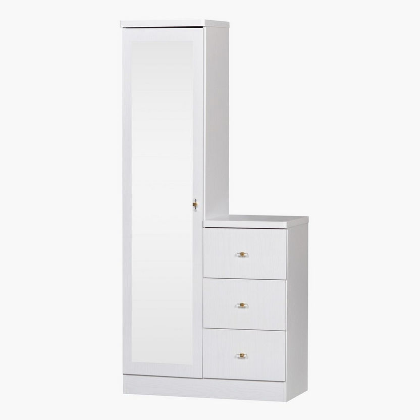 Cornwall 3-Drawer Tall Dresser with Mirror-Dressers and Mirrors-image-3