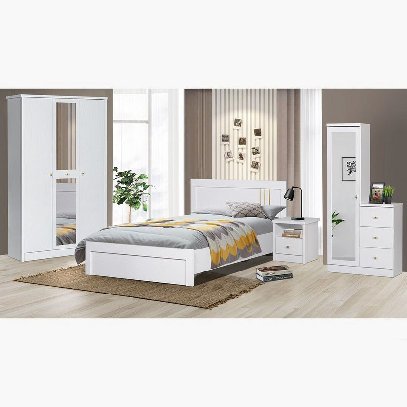 Cornwall 3-Drawer Tall Dresser with Mirror-Dressers and Mirrors-image-5