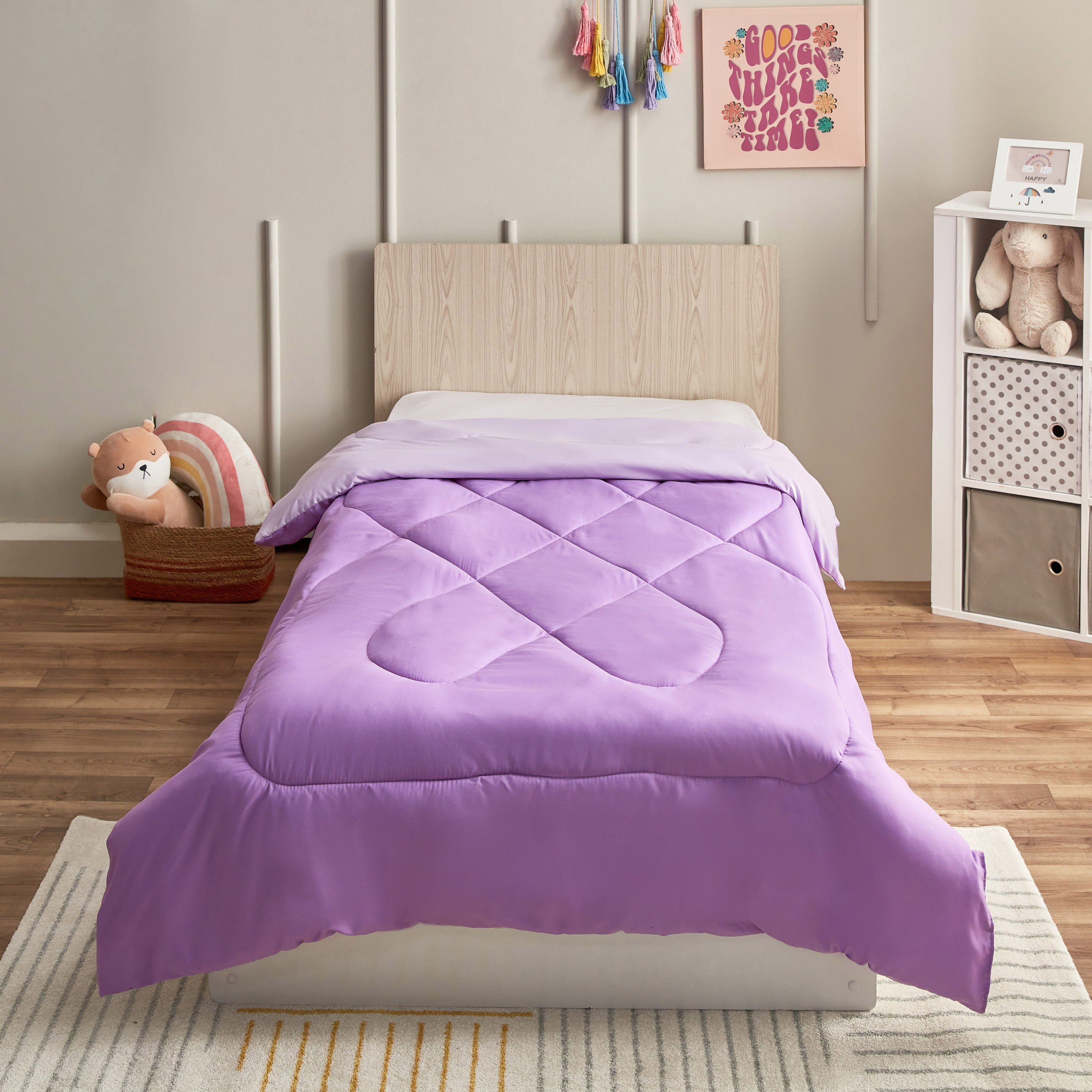 لحاف فردي ألياف دقيقة قابل للاستخدام على الوجهين من فيرا - 220x135 سم-hbxhomeware-hbxkidsandyouth-image-3
