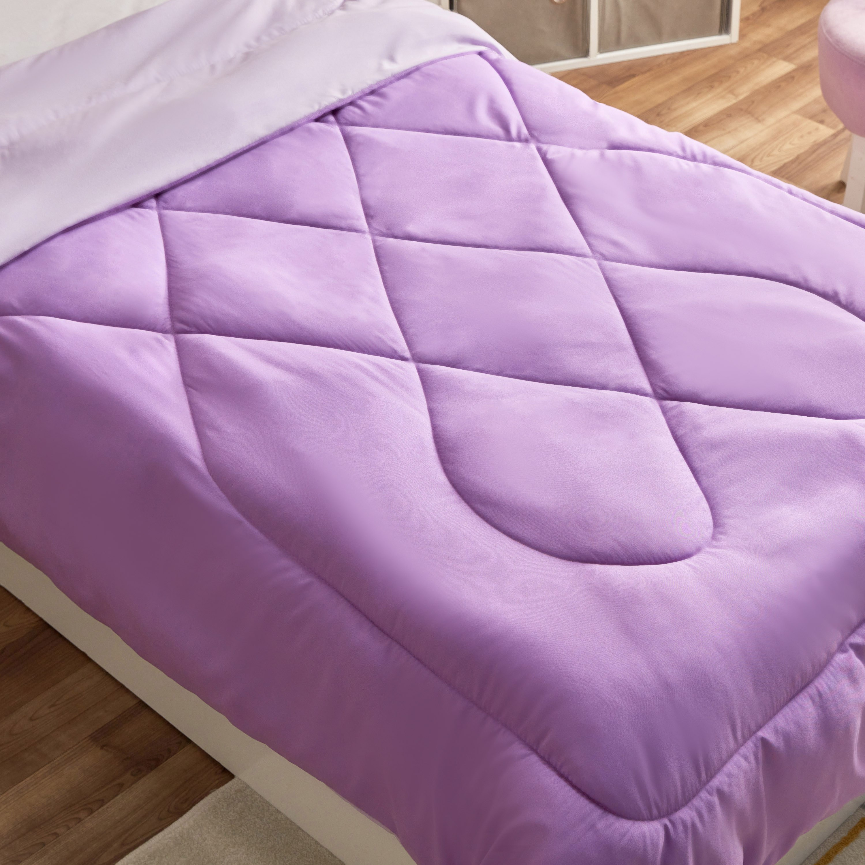 لحاف فردي ألياف دقيقة قابل للاستخدام على الوجهين من فيرا - 220x135 سم-hbxhomeware-hbxkidsandyouth-image-5