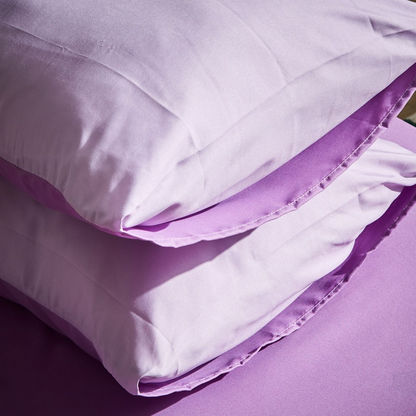Vera Reversible Microfibre Pillow Cover - 50x75 cms