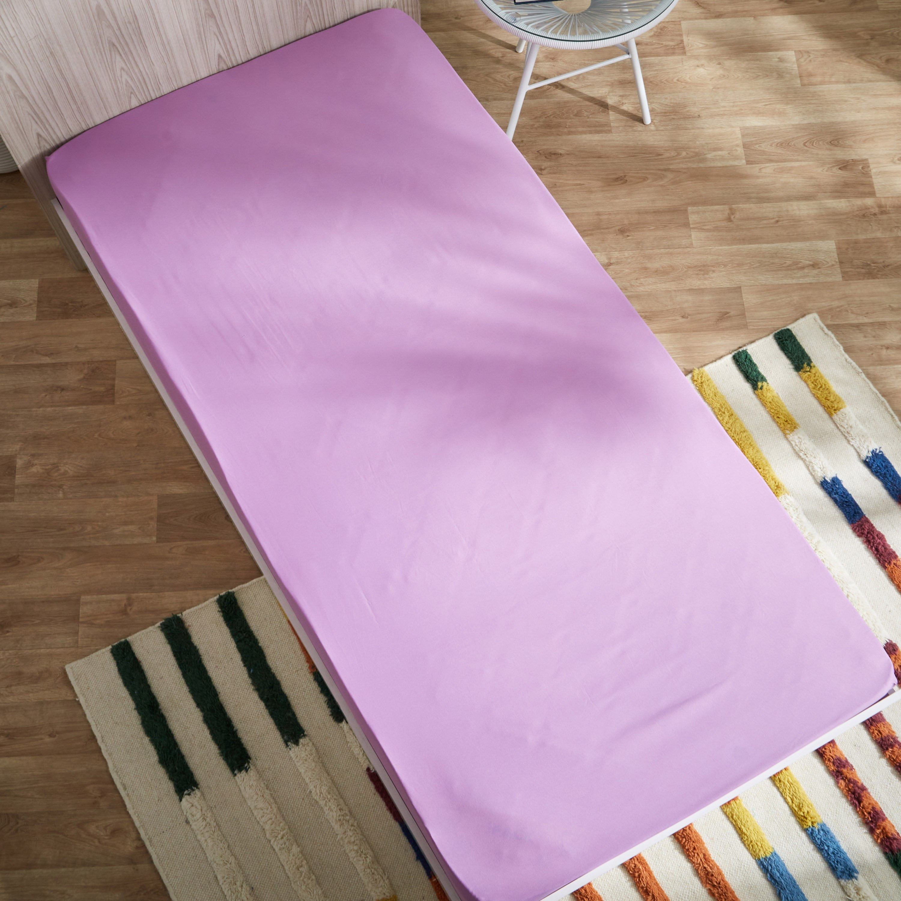 شرشف مطاطي فردي من الألياف الدقيقة من فيرا - 90x190+20 سم-hbxhomeware-hbxkidsandyouth-image-4