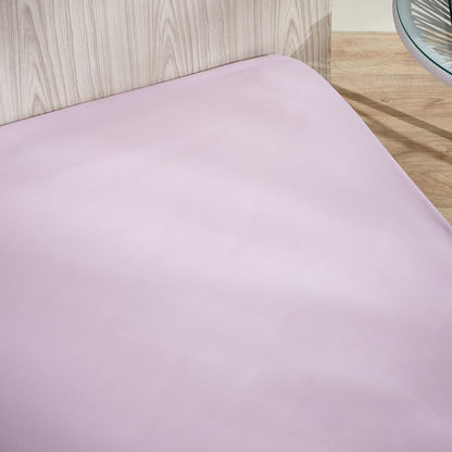 Vera Microfibre Single Fitted Sheet - 90x190+25 cms