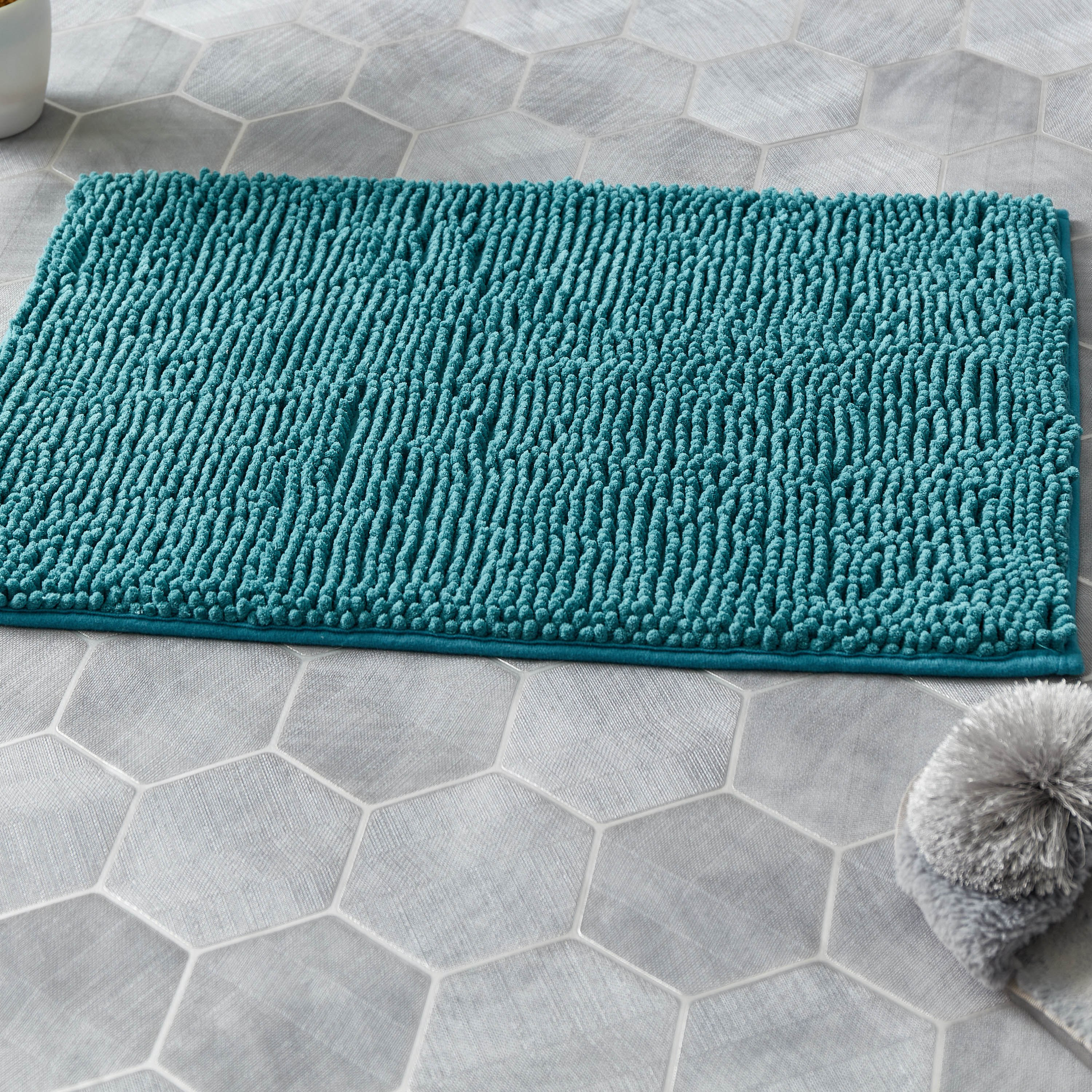 سجادة حمام شنيل من الألياف الدقيقة من نيكول - 40x60 سم-hbxbedroom-floorcoverings-bathmats-image-2