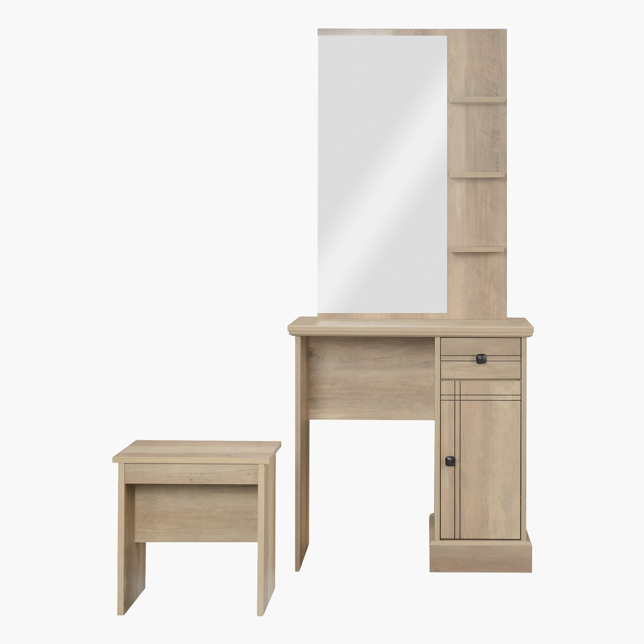 طاولة تزيين بدرج وباب مع مرآة ومقعد من بلير-hbxfurniture-kidsroom-kidsdressersandmirrors-image-2