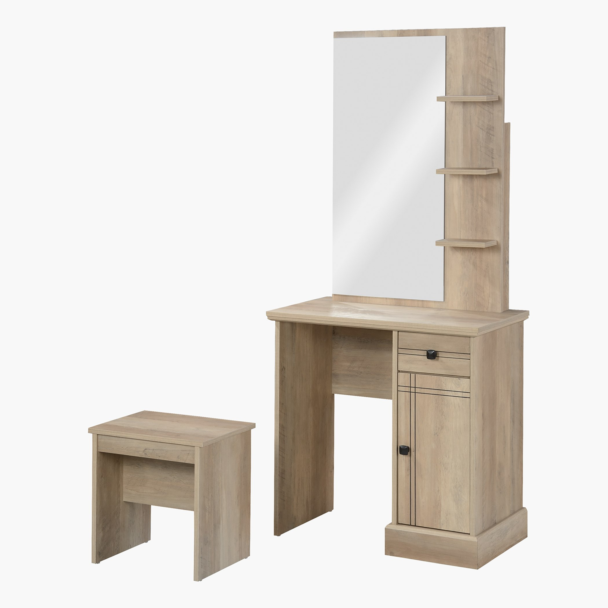 طاولة تزيين بدرج وباب مع مرآة ومقعد من بلير-hbxfurniture-kidsroom-kidsdressersandmirrors-image-3