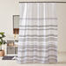 Nexus Printed Shower Curtain with 12 Hooks - 180x200 cm-Shower Curtains-thumbnailMobile-0
